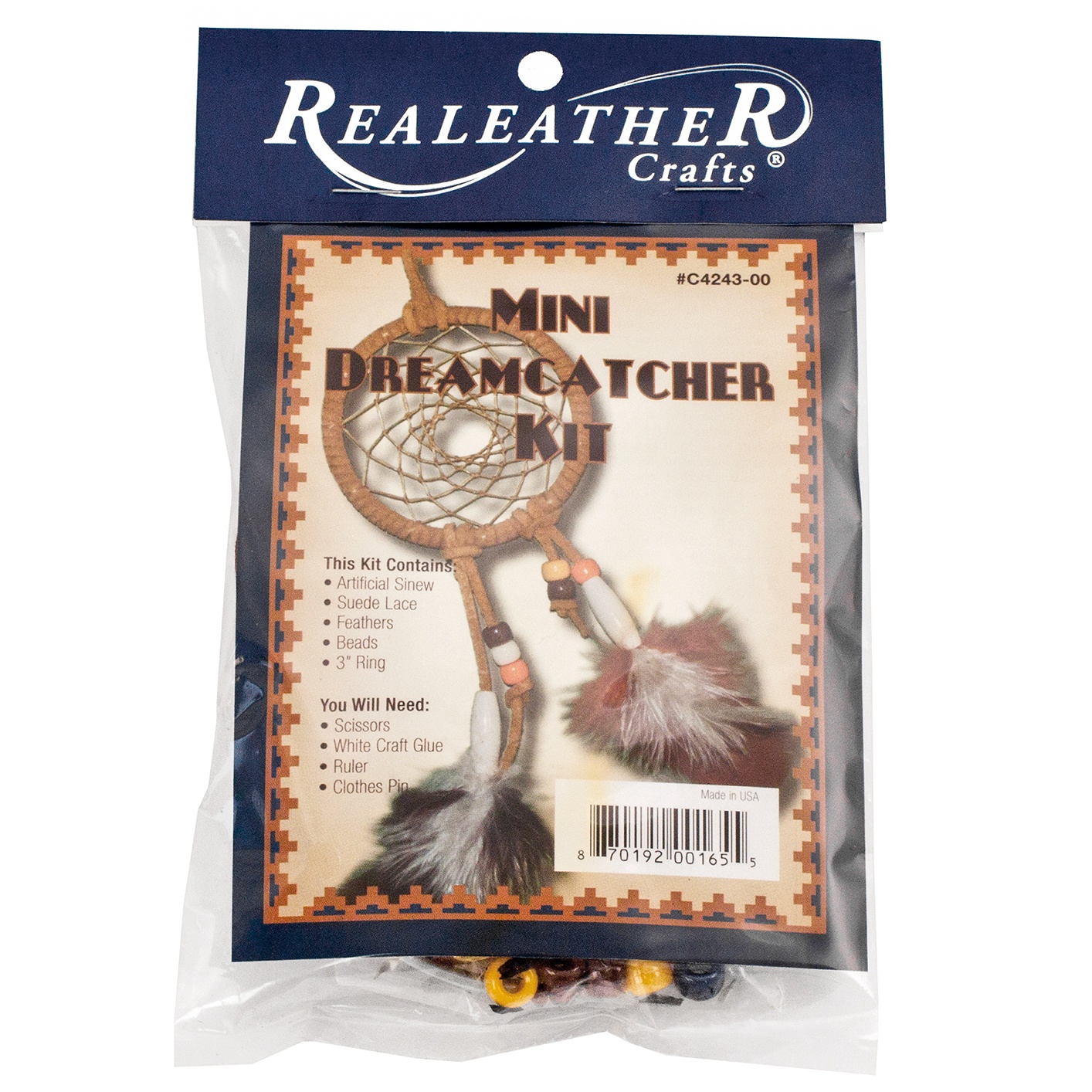 Leathercraft Kit Mini Dreamcatcher 3