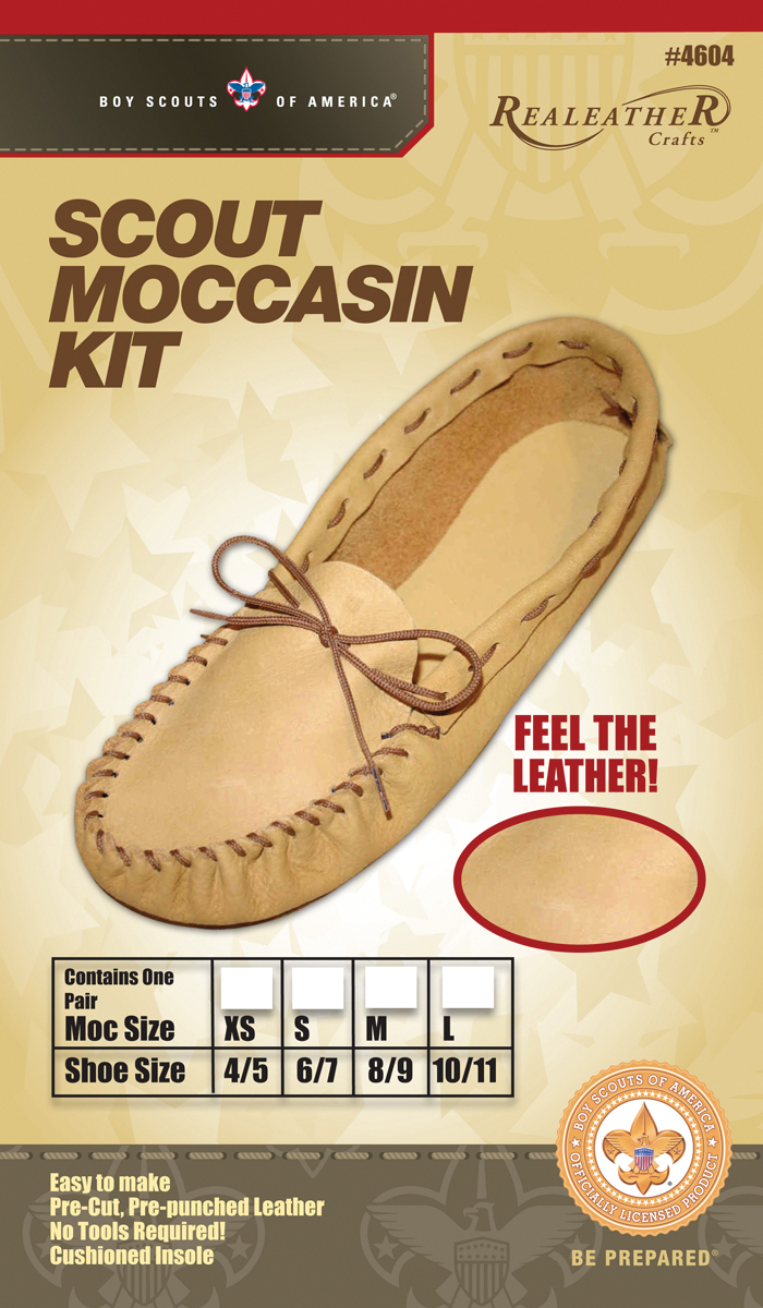 Leathercraft Kit Scout Moccasin - Size 8/9