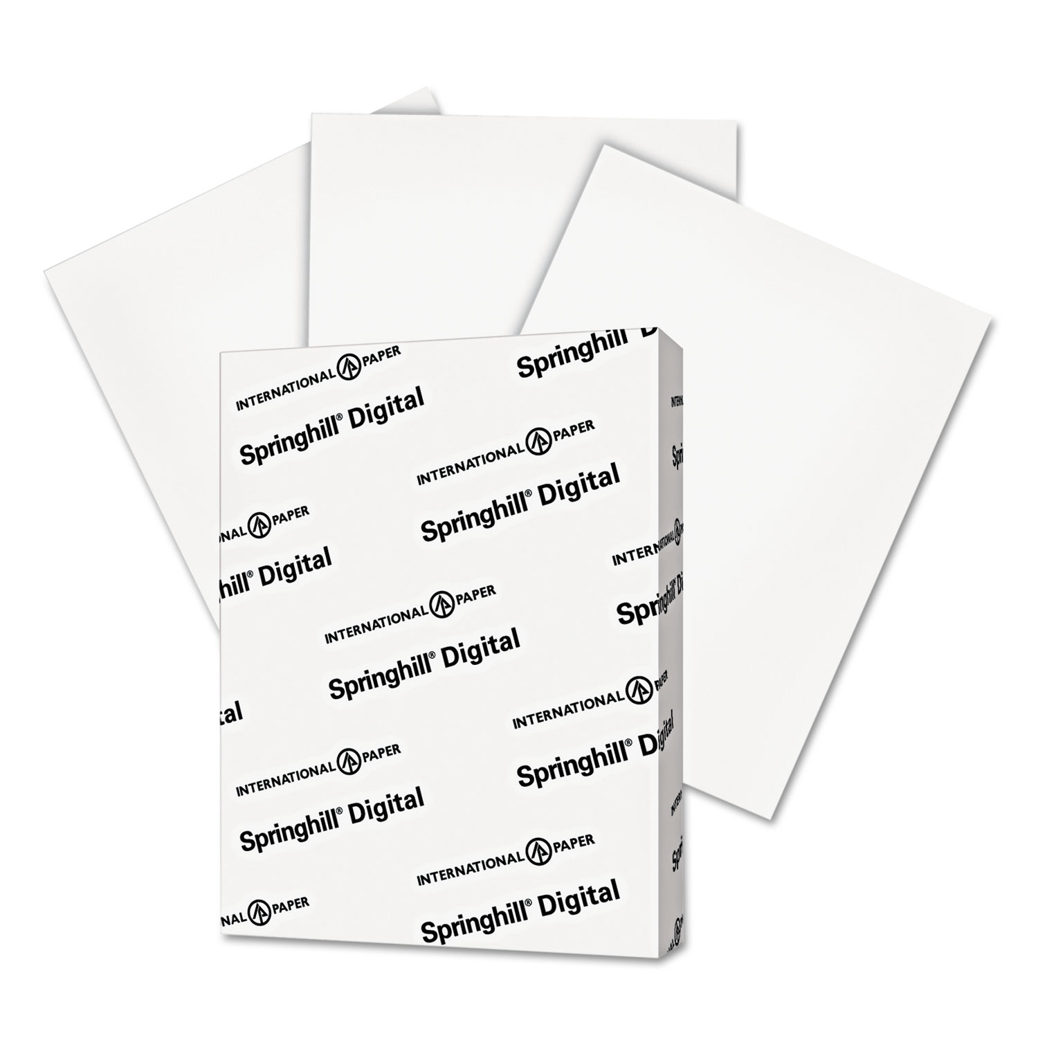 Springhill® Digital Index White Card Stock, 110 lb, 8 1/2 x 11, 250 Sheets/Pack