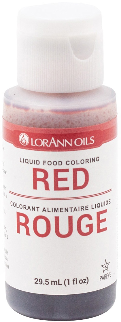Liquid Food Color 1oz Red