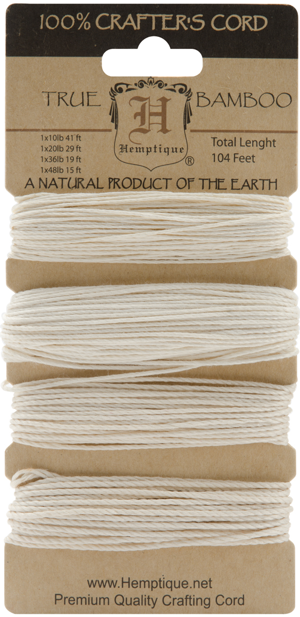 Bamboo Cord 104' Natural
