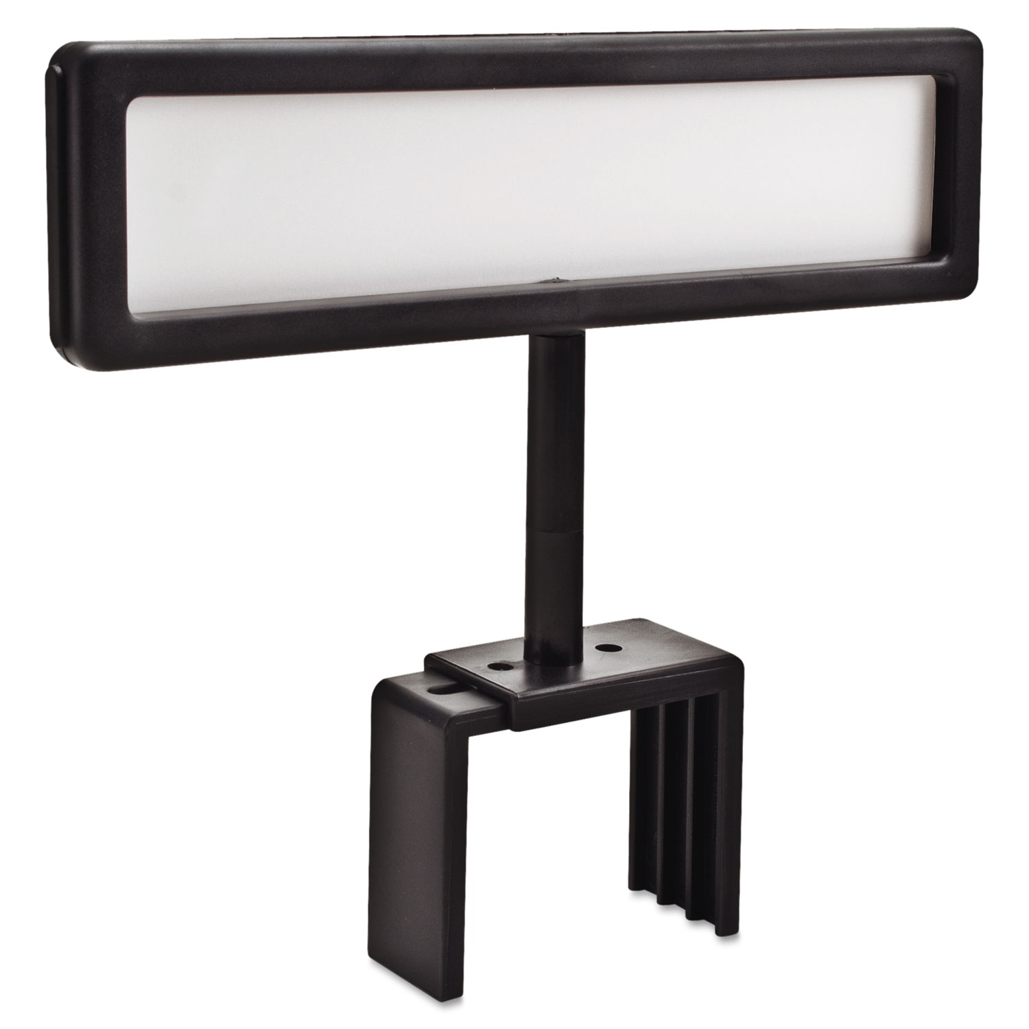 People Pointer People Pointer Cubicle Sign, Plastic, 9 x 2 1/2, Black