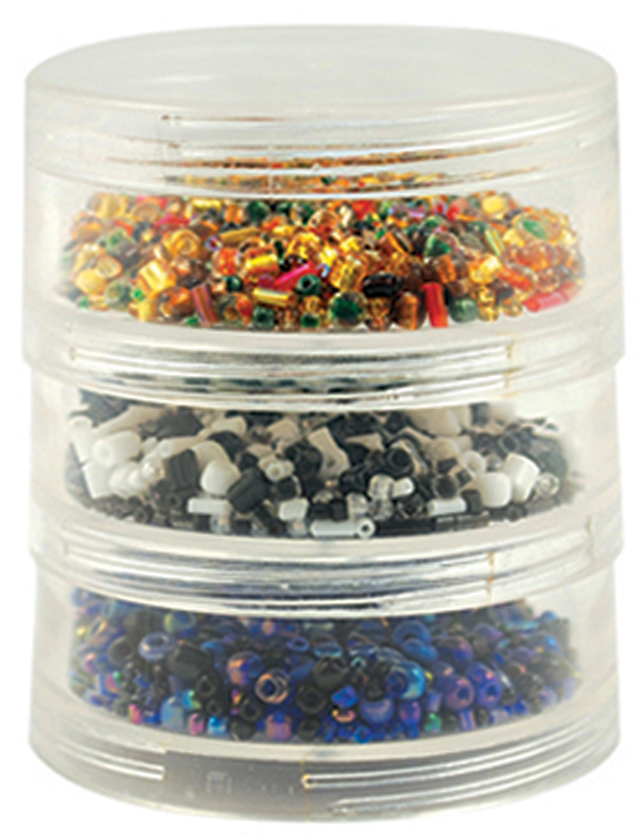 Bead Storage Screw-Stack Canisters 2.75