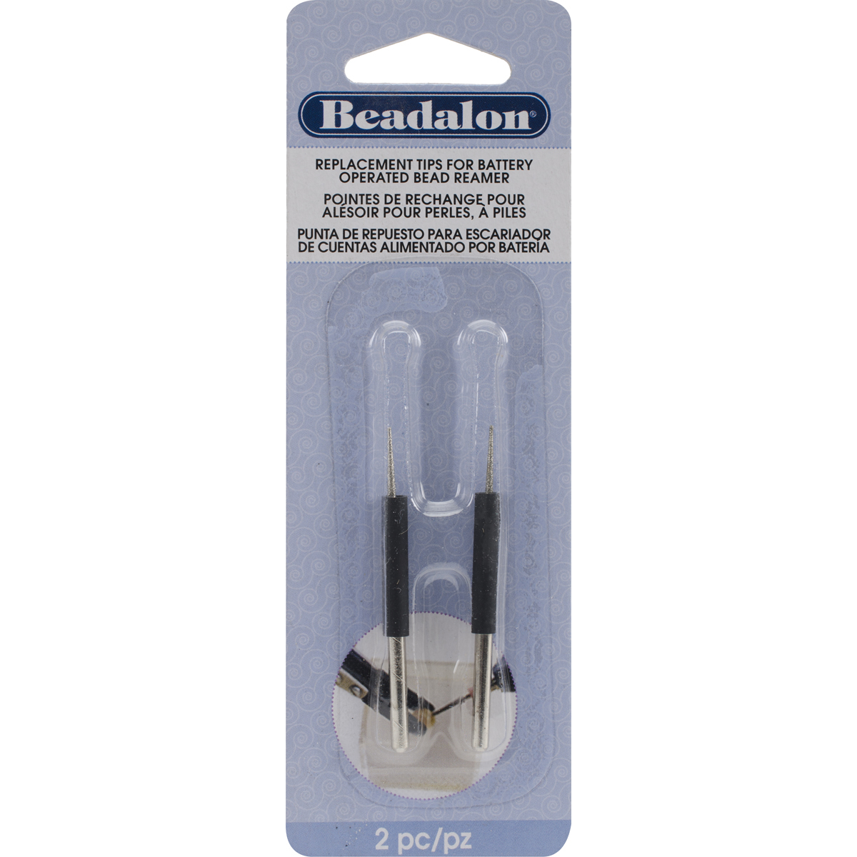 Battery Operated Bead Reamer Replacement Tips 2/Pkg 2