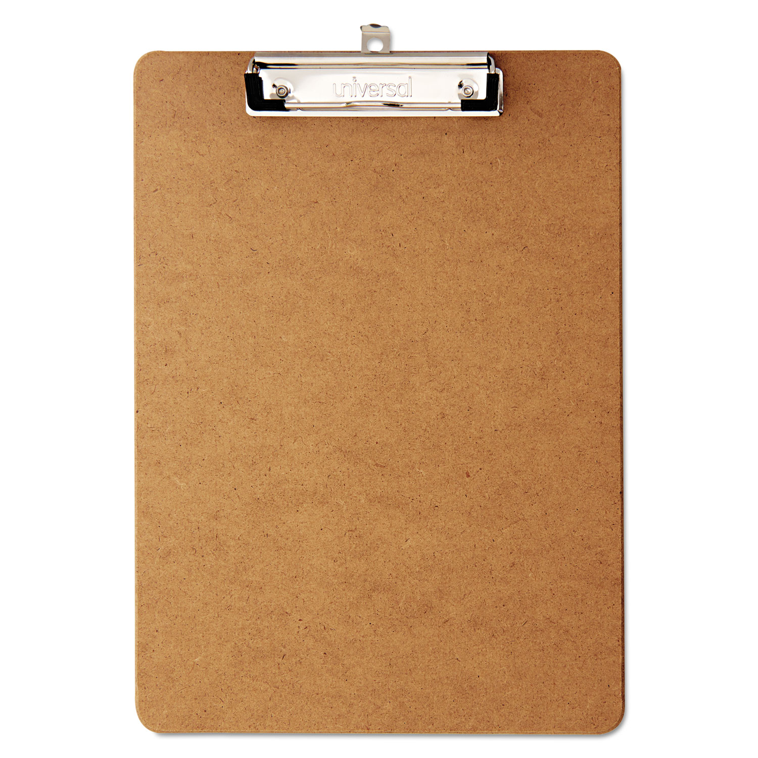Universal® Hardboard Clipboard, 1/2