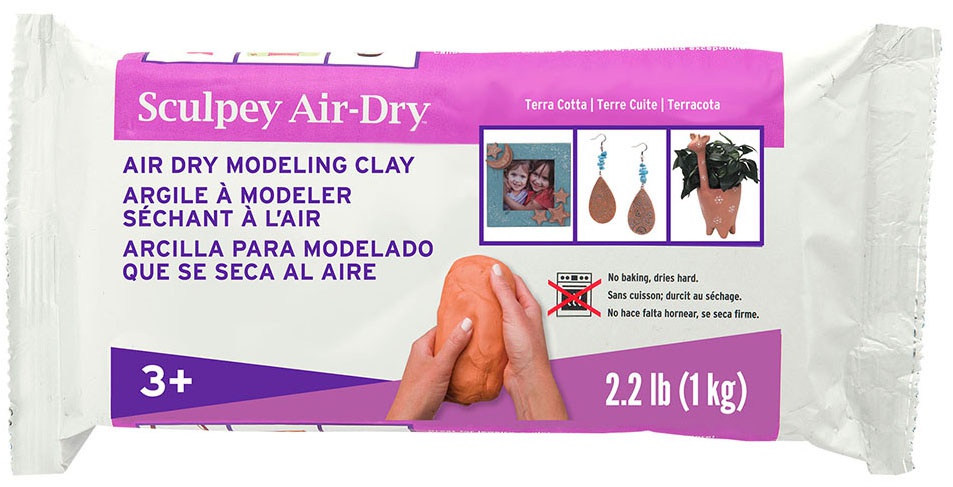 Model Air Clay 2.2lb Terra Cotta