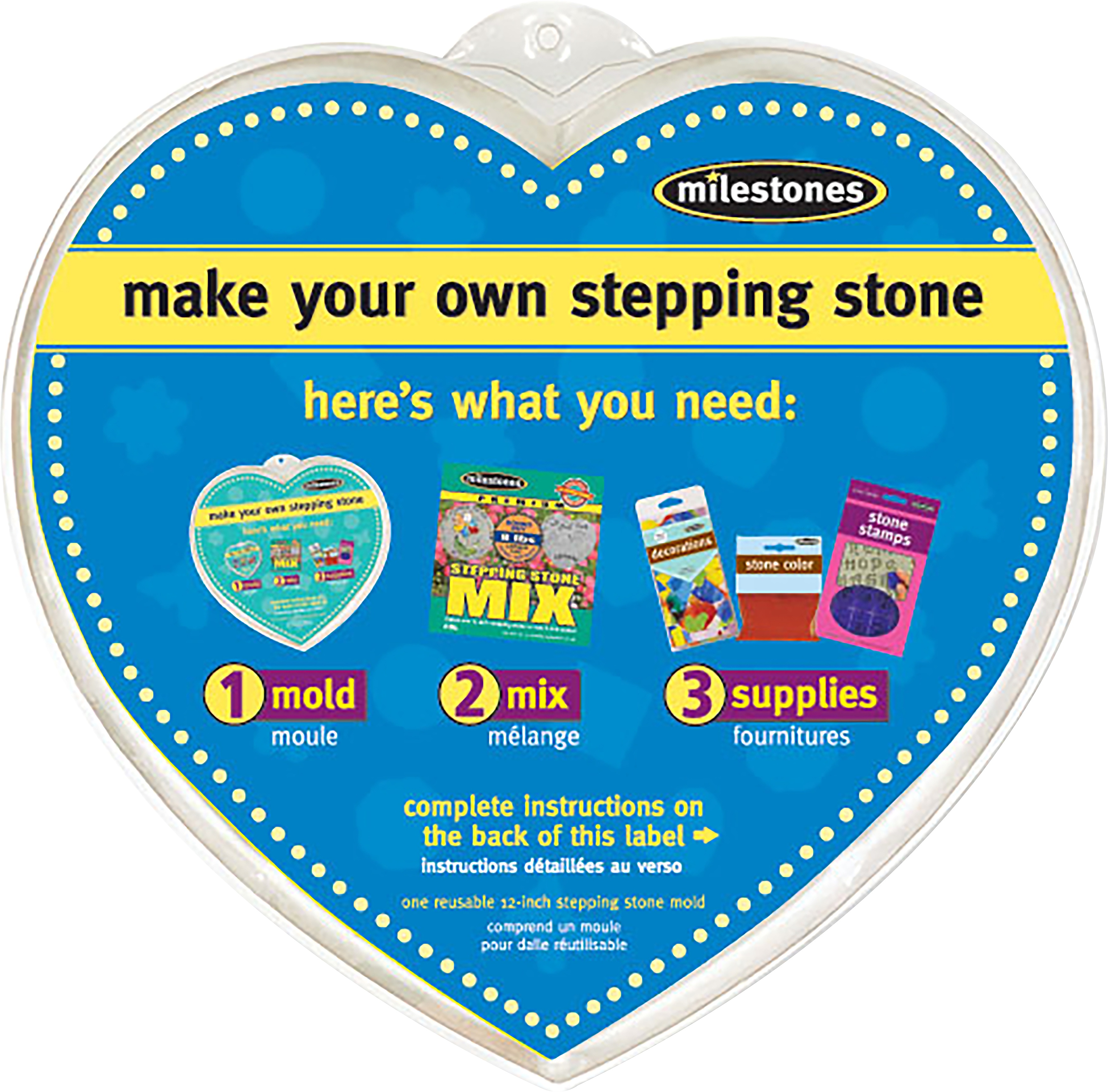 Stepping Stone Mold Heart 12