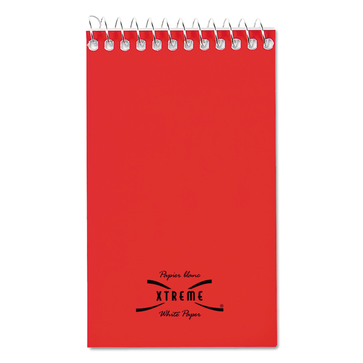 National® Wirebound Memo Book, Narrow Rule, 3 x 5, White, 60 Sheets