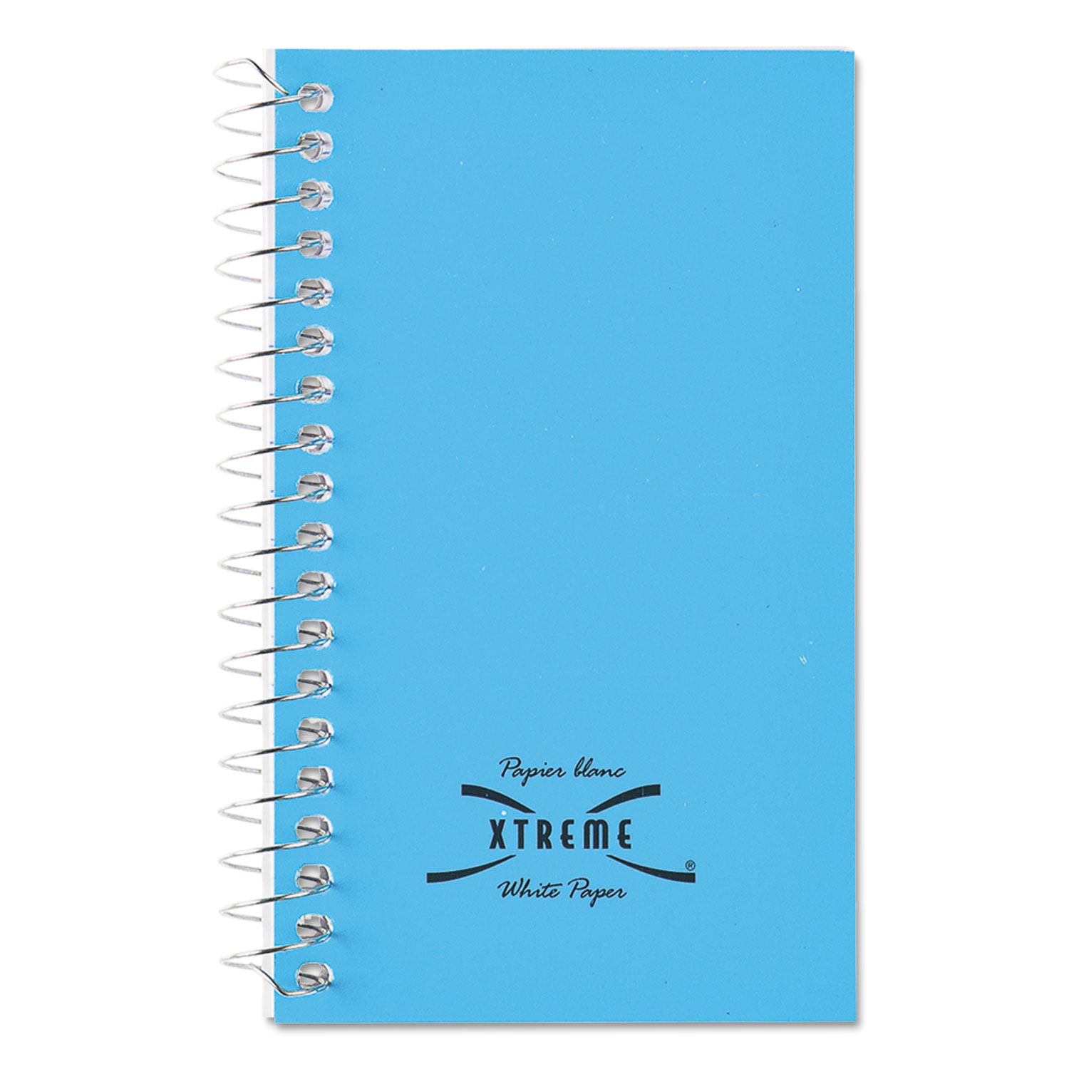 National® Wirebound Memo Book, Narrow Rule, 5 x 3, White, 60 Sheets