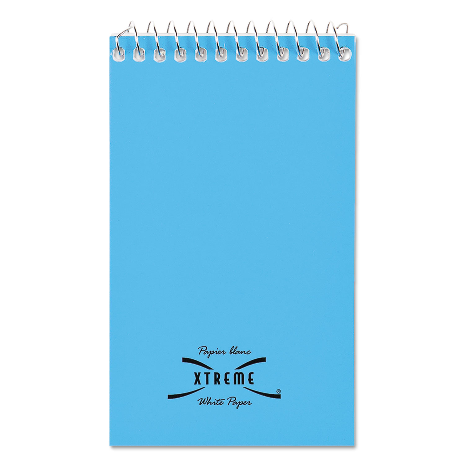 National® Wirebound Memo Book, Narrow Rule, 3 x 5, White, 60 Sheets
