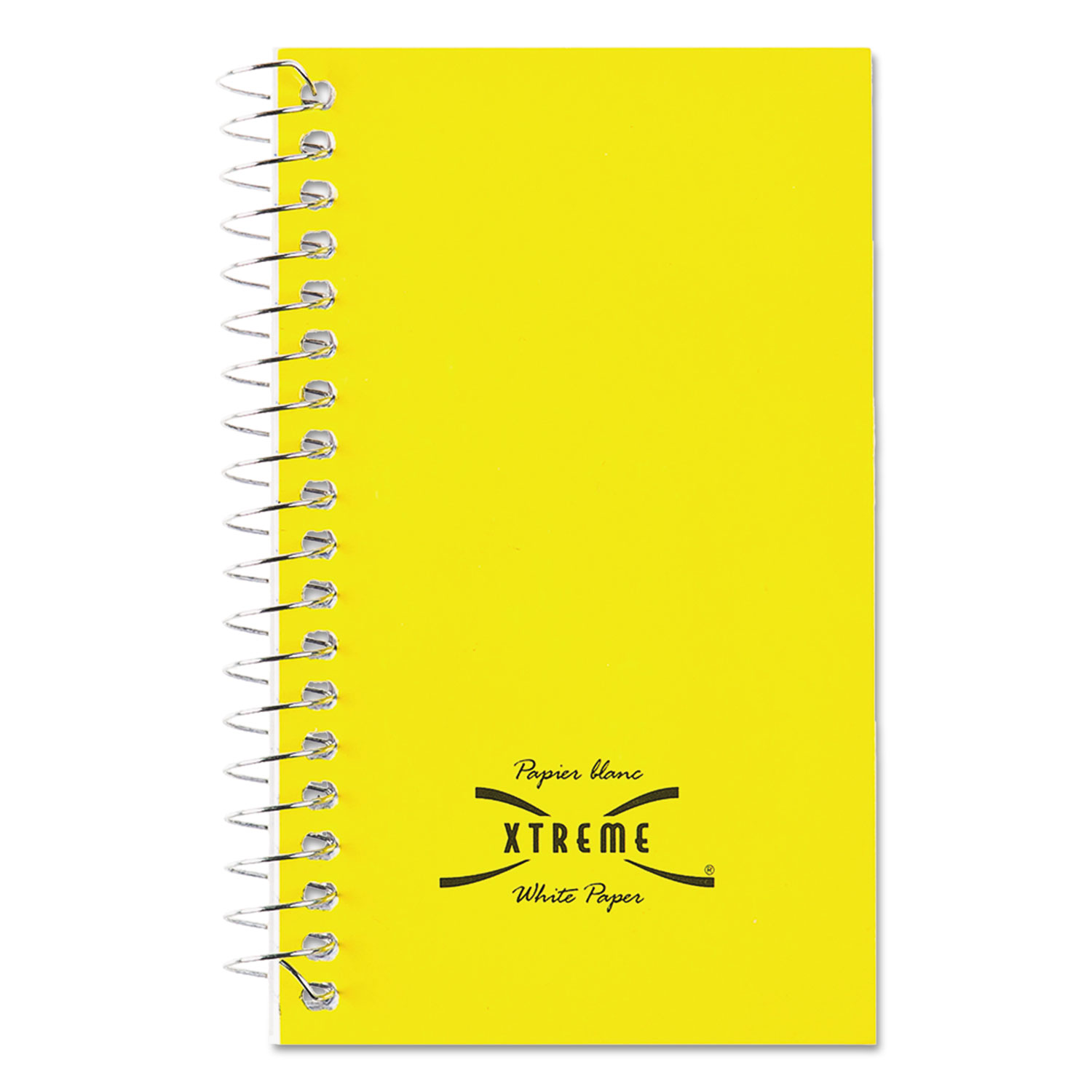 National® Wirebound Memo Book, Narrow Rule, 5 x 3, White, 60 Sheets