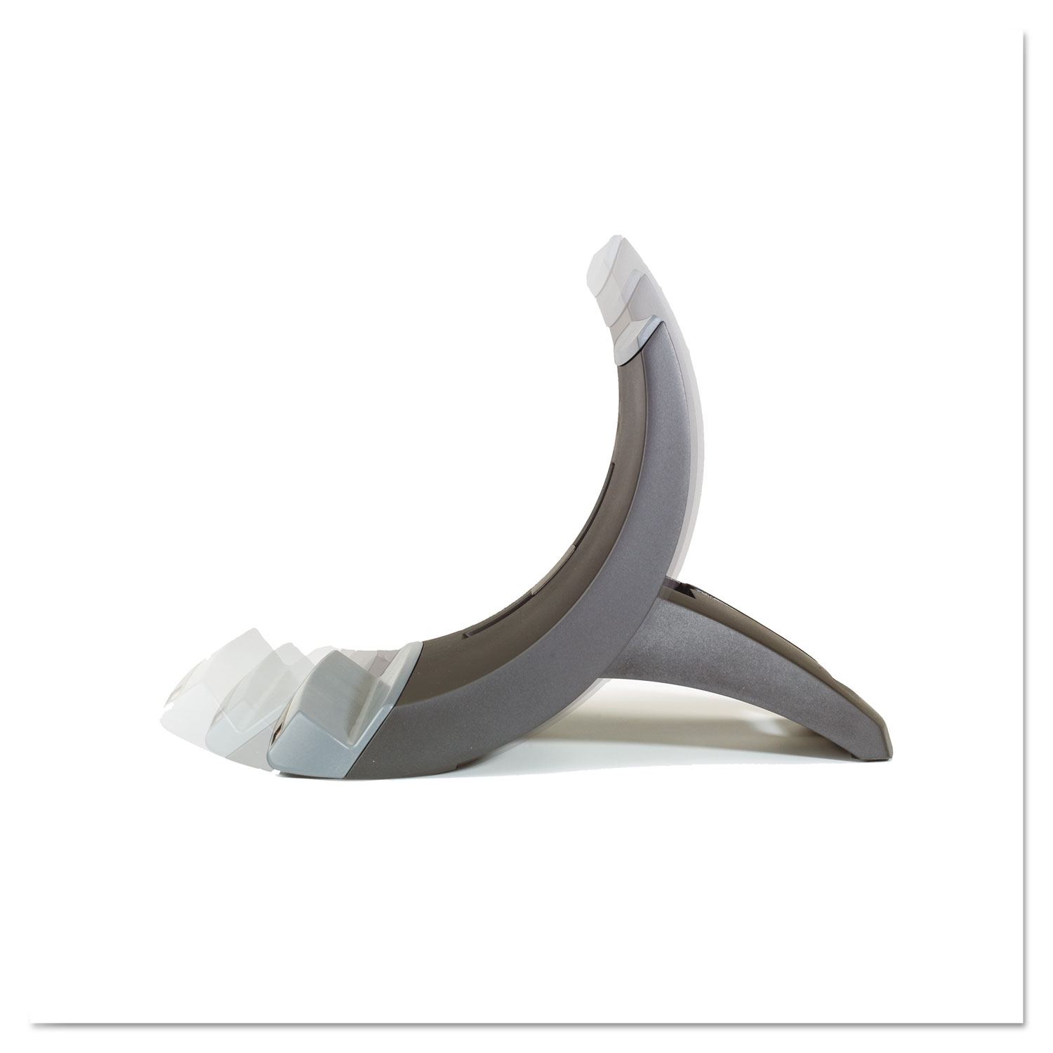 3M Vertical Notebook Computer Riser, Cable Management, 9x12x6 1/2 - 9 1/2, Blac