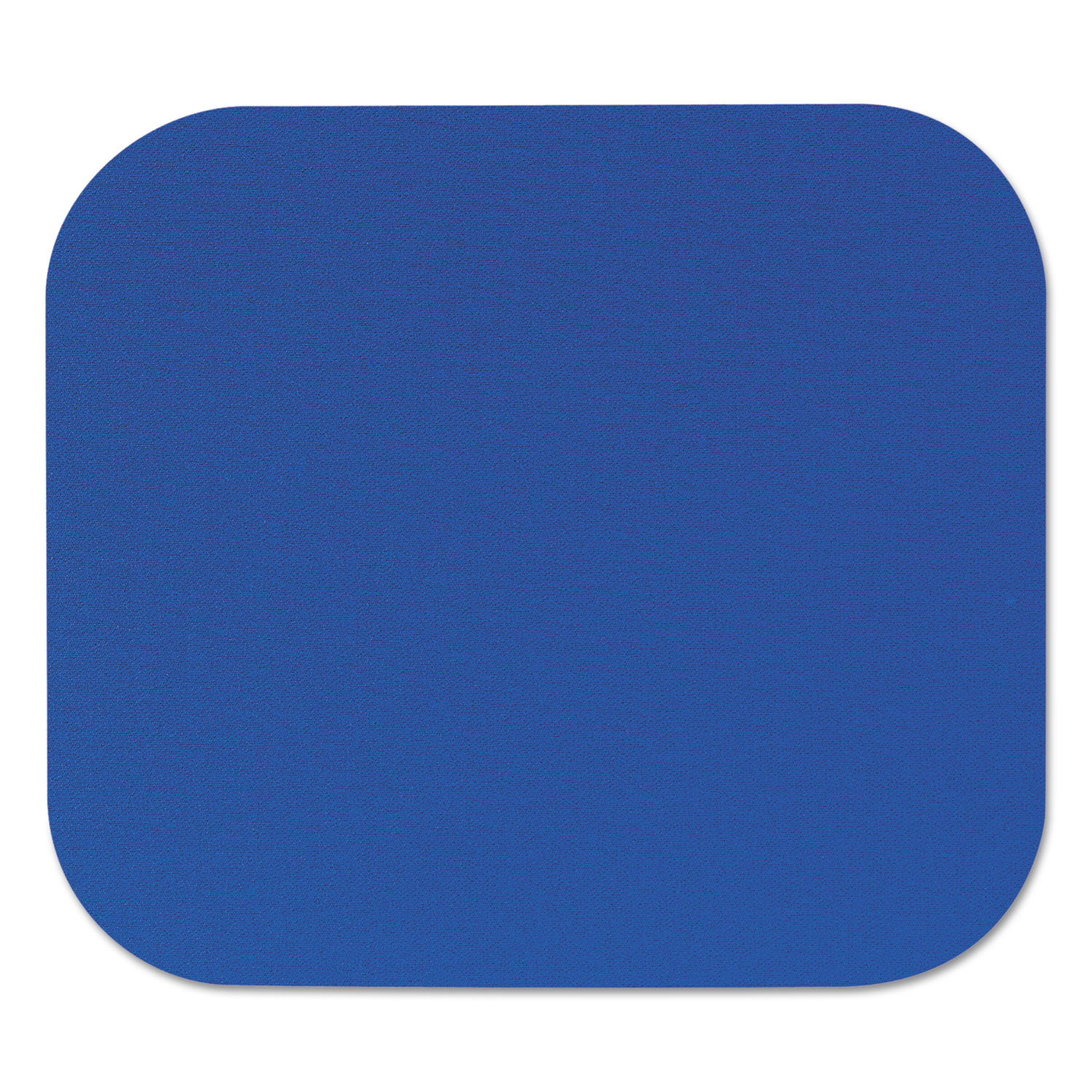 Fellowes® Polyester Mouse Pad, Nonskid Rubber Base, 9 x 8, Blue