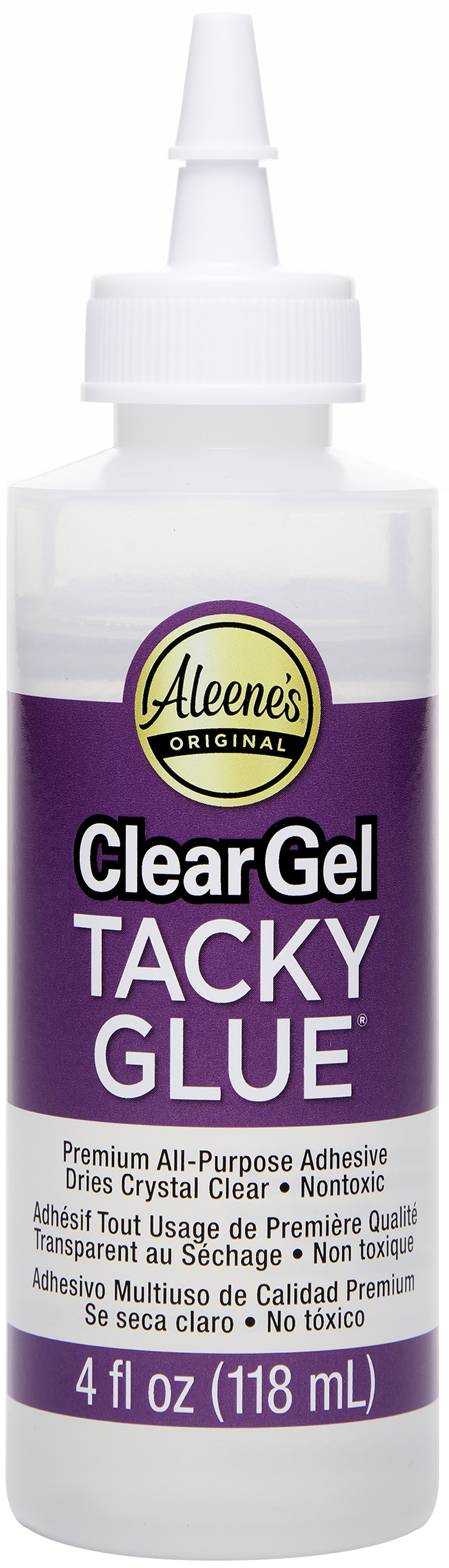 Clear Gel Tacky Glue 4oz. Bottle 