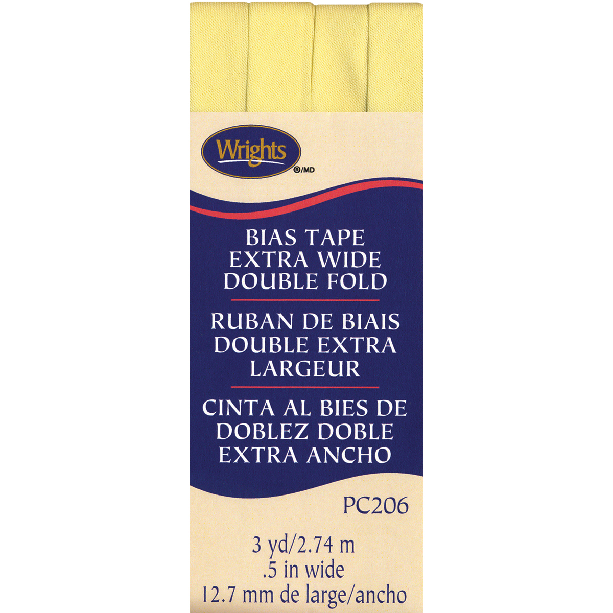 Double Fold Bias Tape 1/2