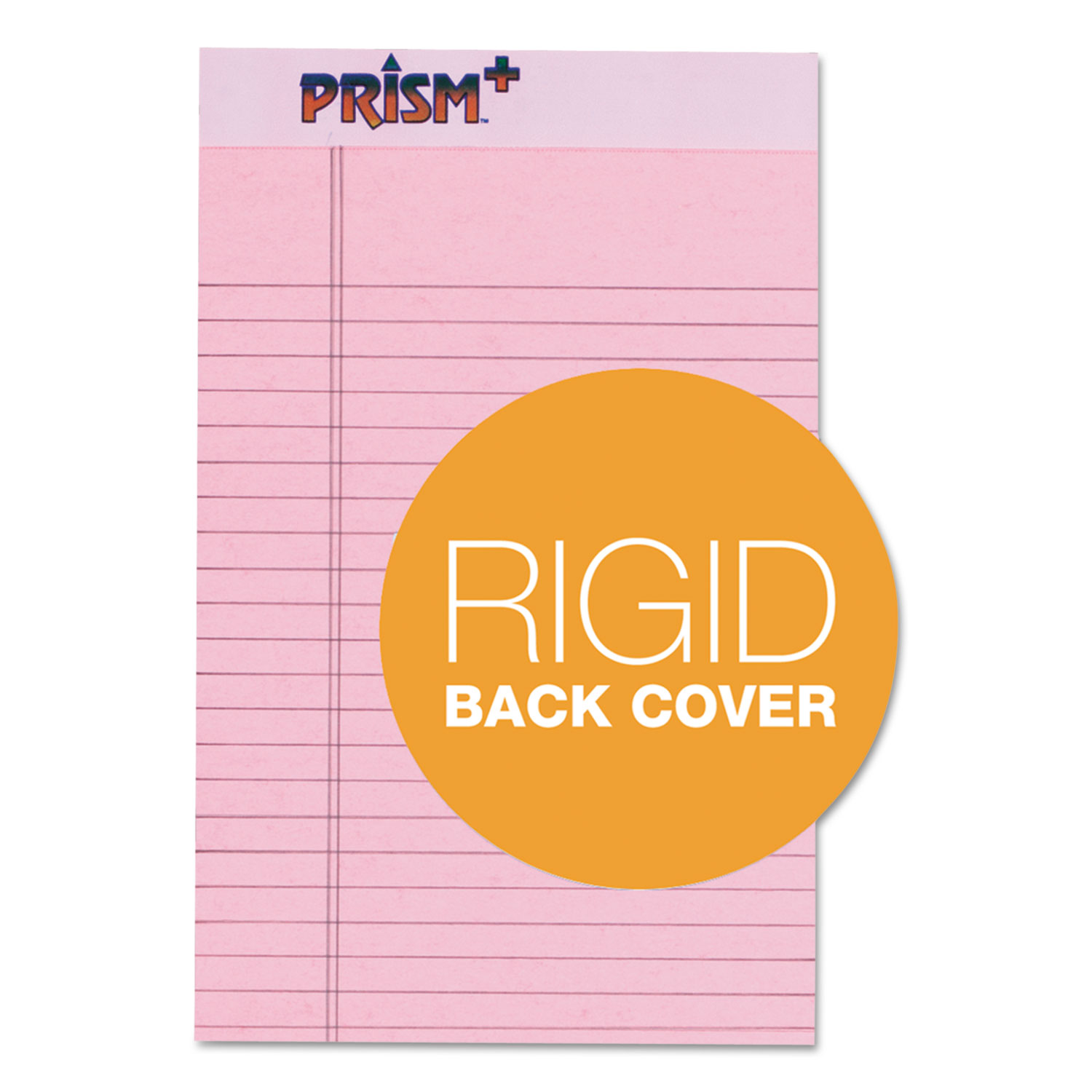 TOPS Prism Plus Colored Legal Pads, 5 x 8, Pink, 50 Sheets, Dozen