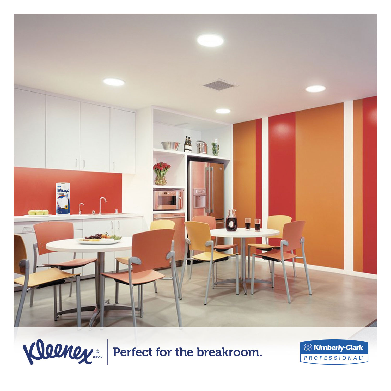 Kleenex® Premiere Kitchen Roll Towels, White, 70/Roll, 24 Rolls/Carton