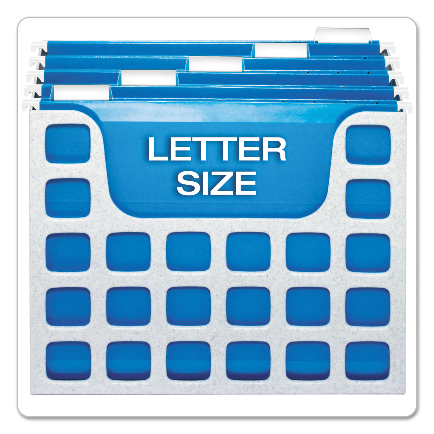 Pendaflex® Desktop File w/Hanging Folders, Letter, Plastic, 12 1/4 x 6 x 9 1/2,