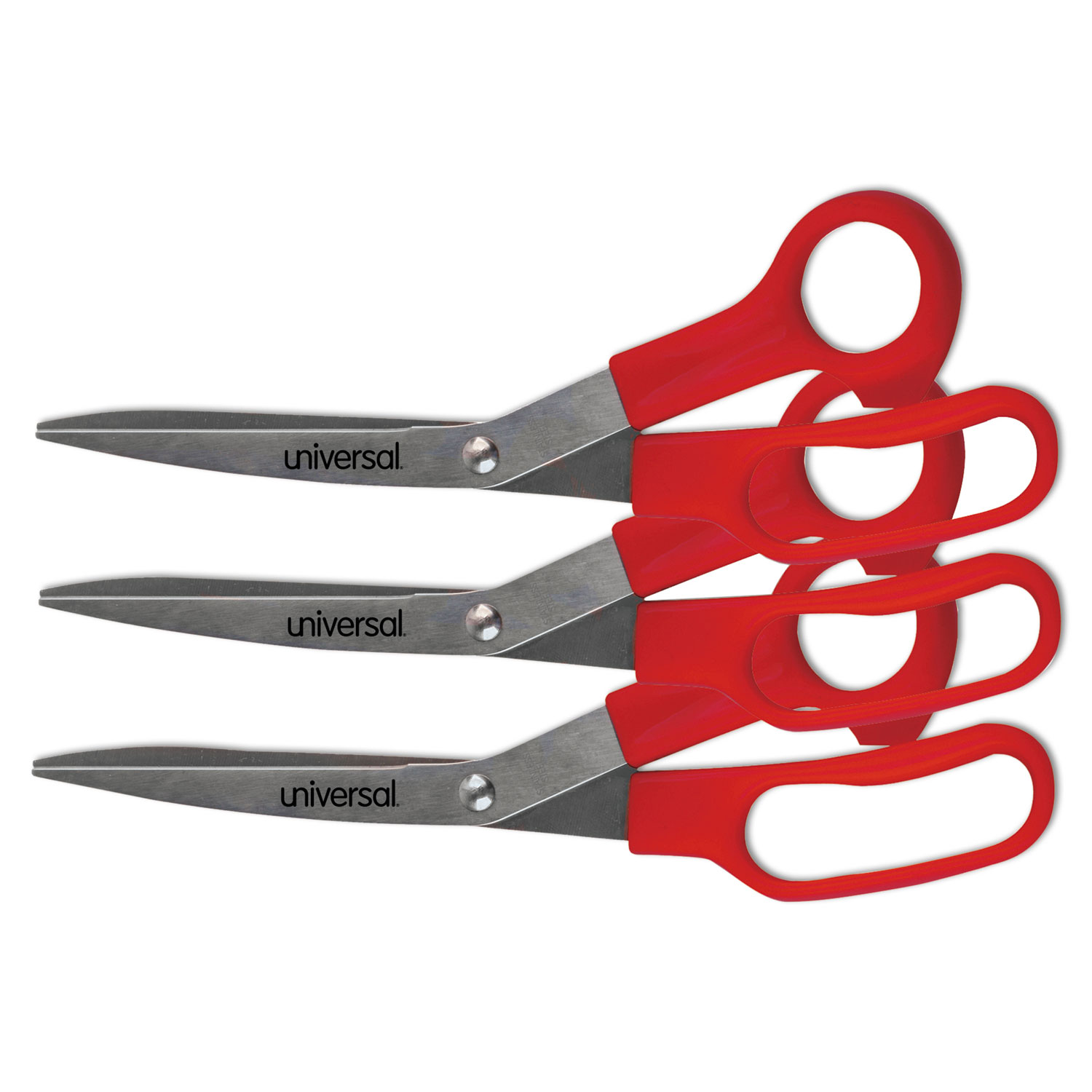 Universal® Stainless Steel Scissors, 7 3/4