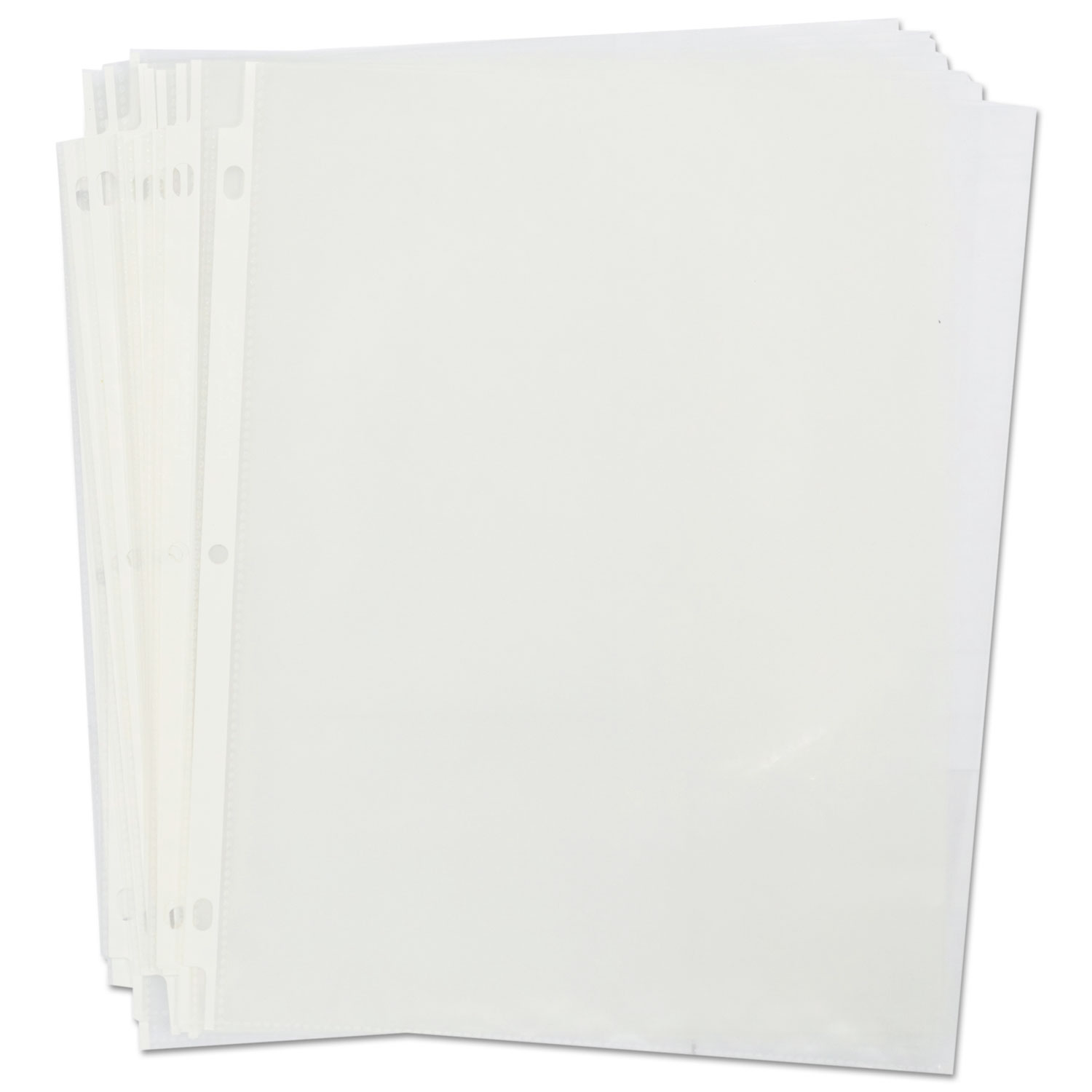 Universal® Top-Load Poly Sheet Protectors, Nonglare, Economy, Letter, 200/Box