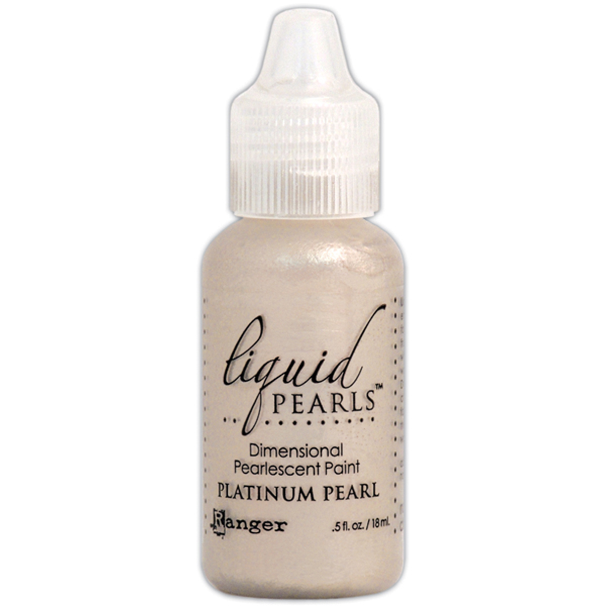 Liquid Pearls Dimensional Pearlescent Paint .5oz Platinum