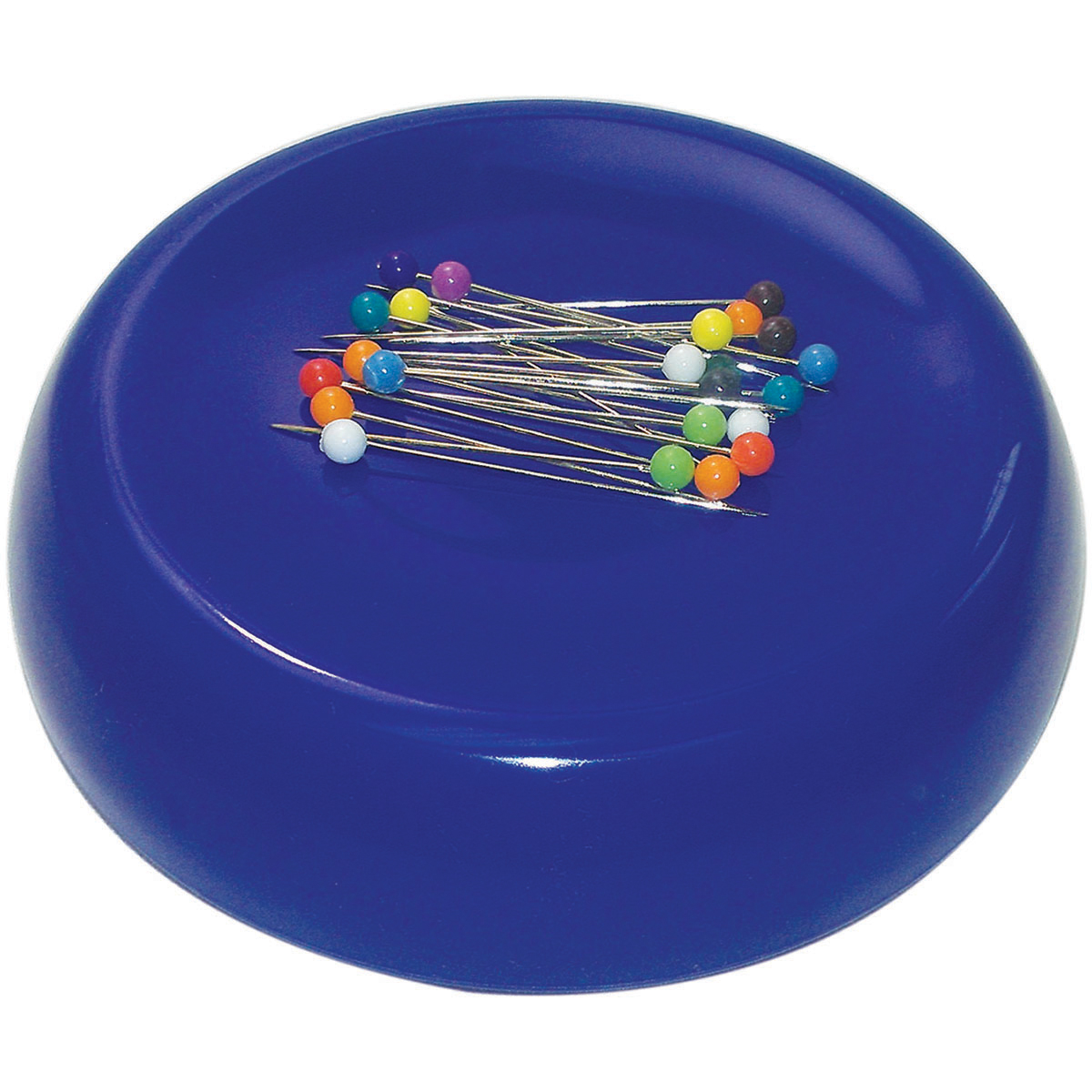 Grabbit Magnetic Pincushion W/50 Pins Blue