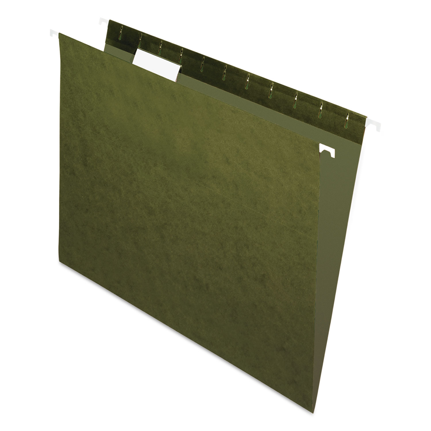 Pendaflex® Standard Green Hanging Folders, 1/5 Tab, Letter, 25/Box