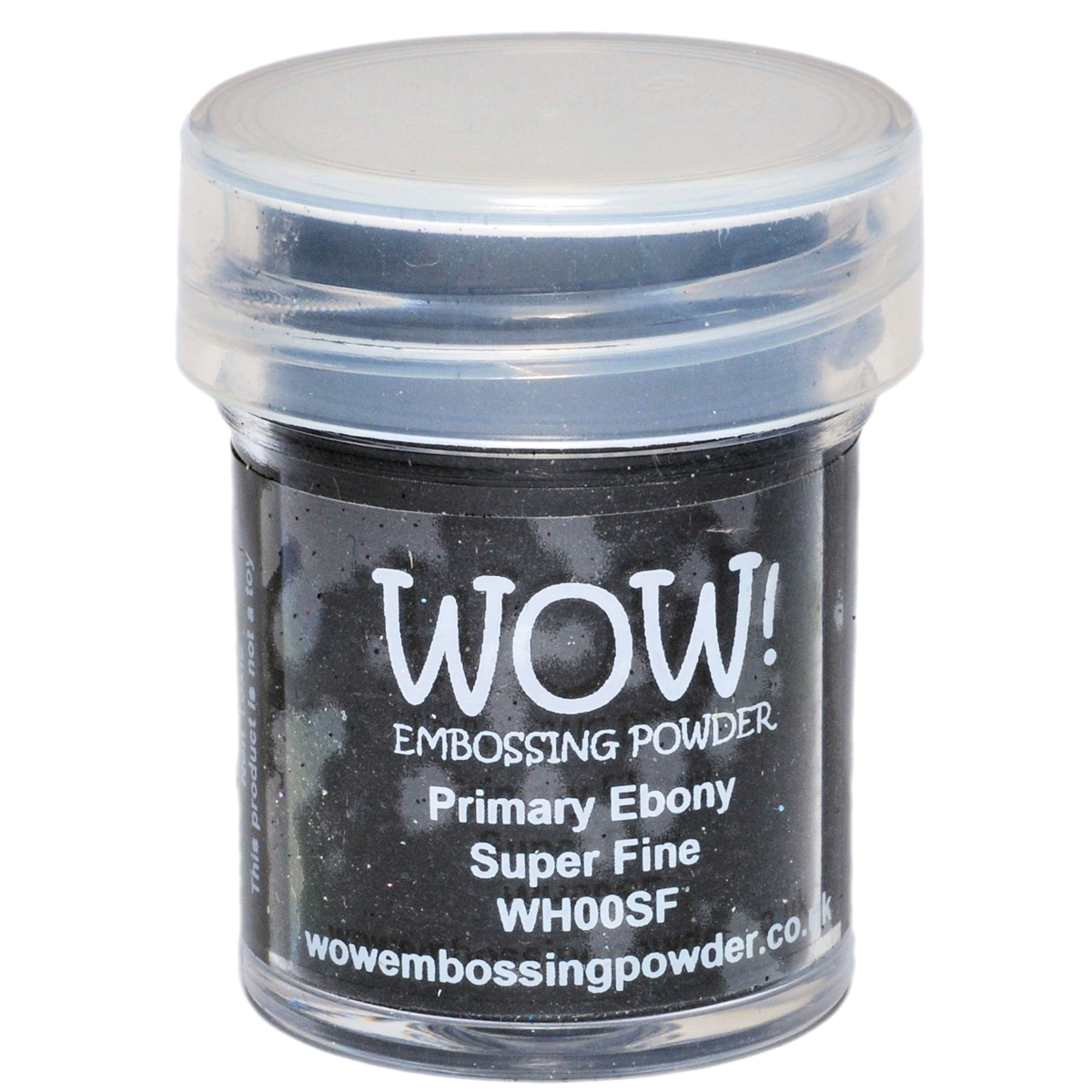 WOW! Embossing Powder Super Fine 15ml Primary Ebony