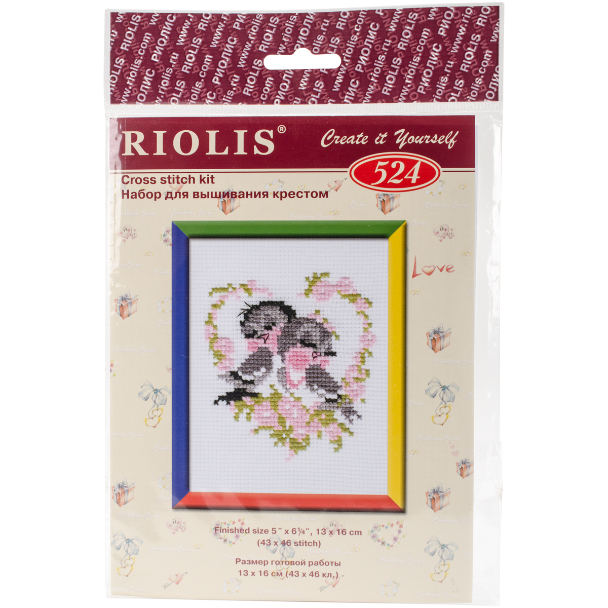 First Love Counted Cross Stitch Kit 5