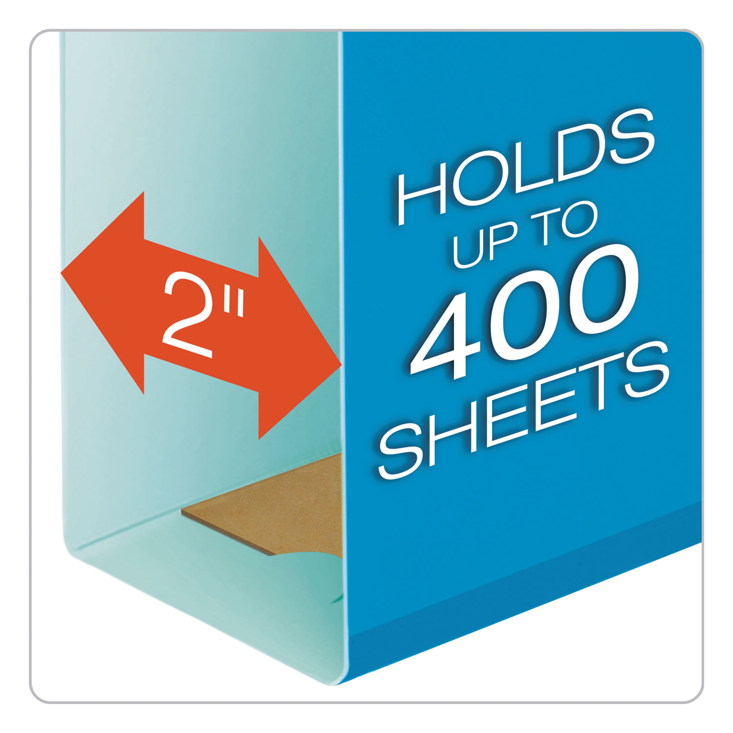 Pendaflex® Poly Laminate Hanging Folders, 1/5 Tab, 2