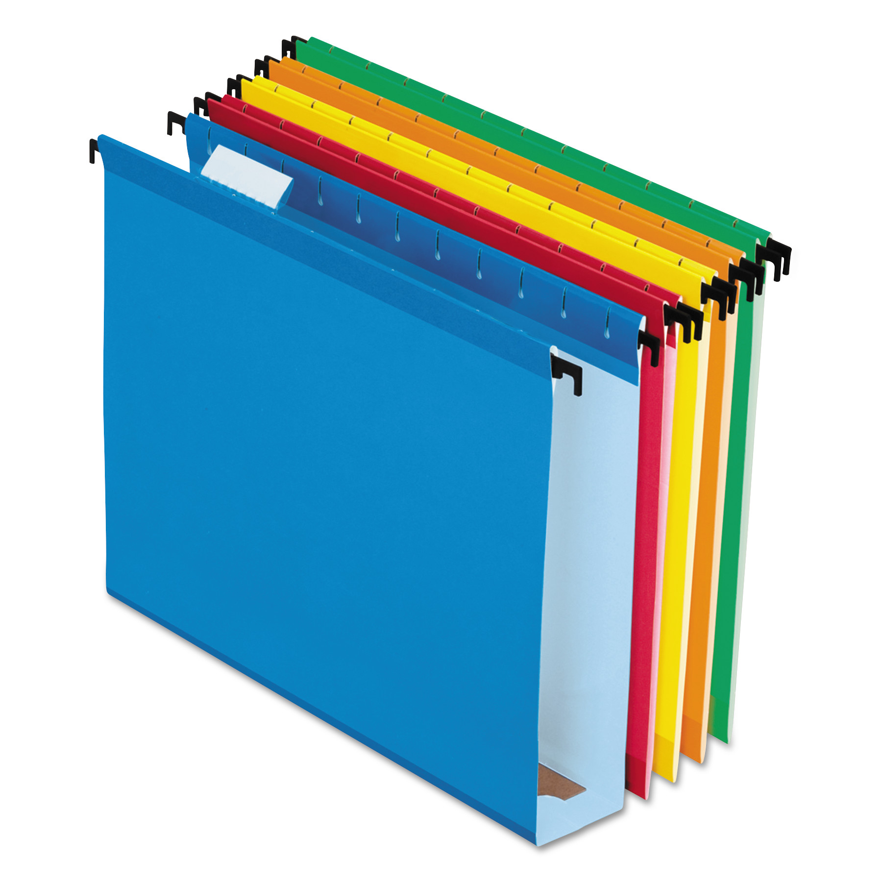 Pendaflex® Poly Laminate Hanging Folders, 1/5 Tab, 2