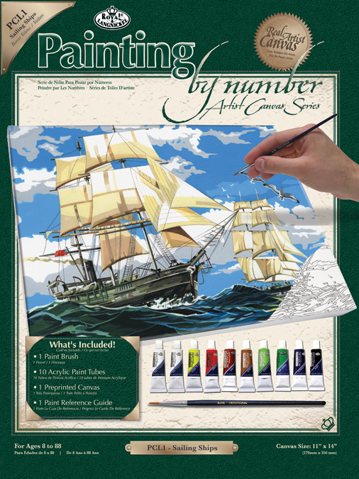 Paint By Number Kit Artist Canvas Series 11