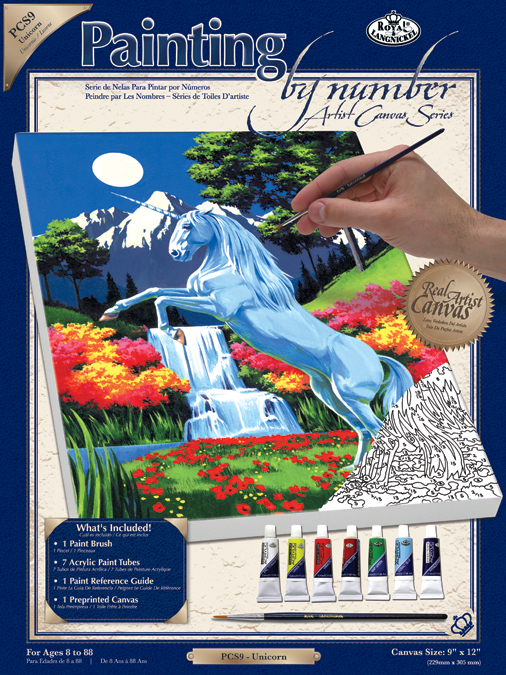 Paint By Number Kit Artist Canvas Series 9