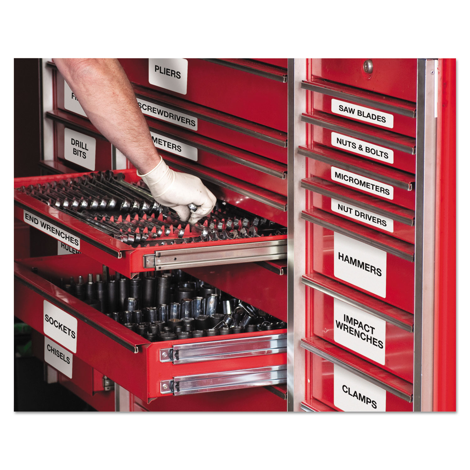 Avery® Permanent ID Labels w/TrueBlock Technology, Laser, 1 1/4 x 1 3/4, White,