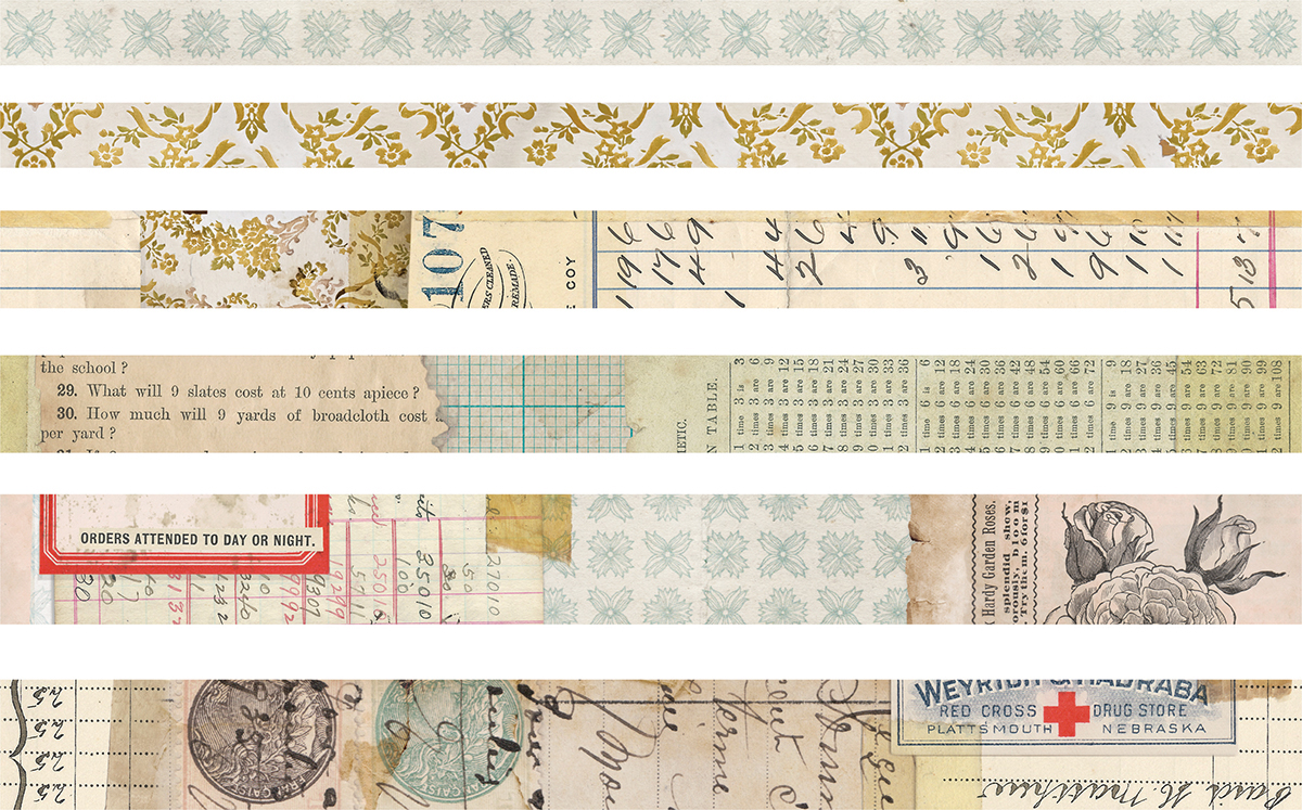 Idea-Ology Design Tape 6/Pkg Salvaged