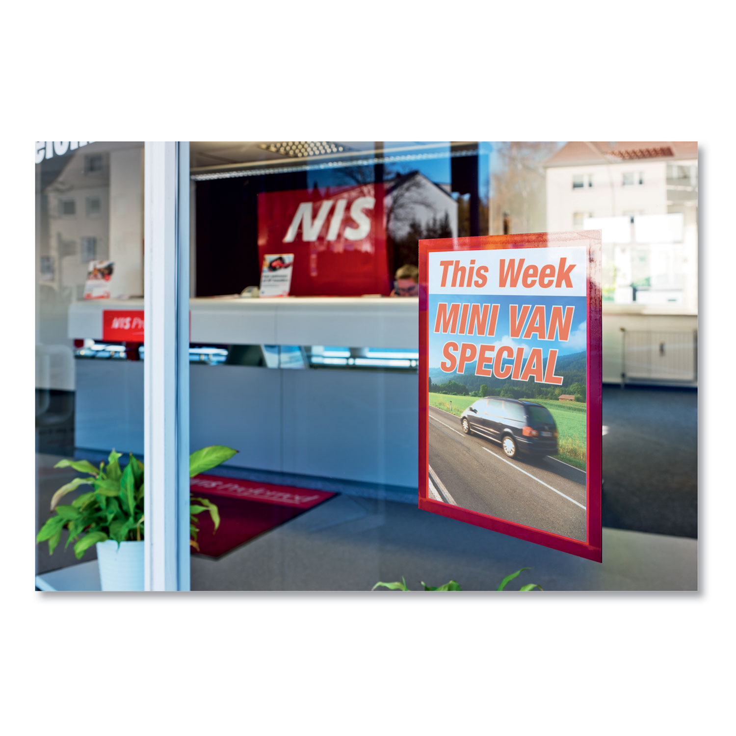 Durable® DURAFRAME Sign Holder, 8 1/2