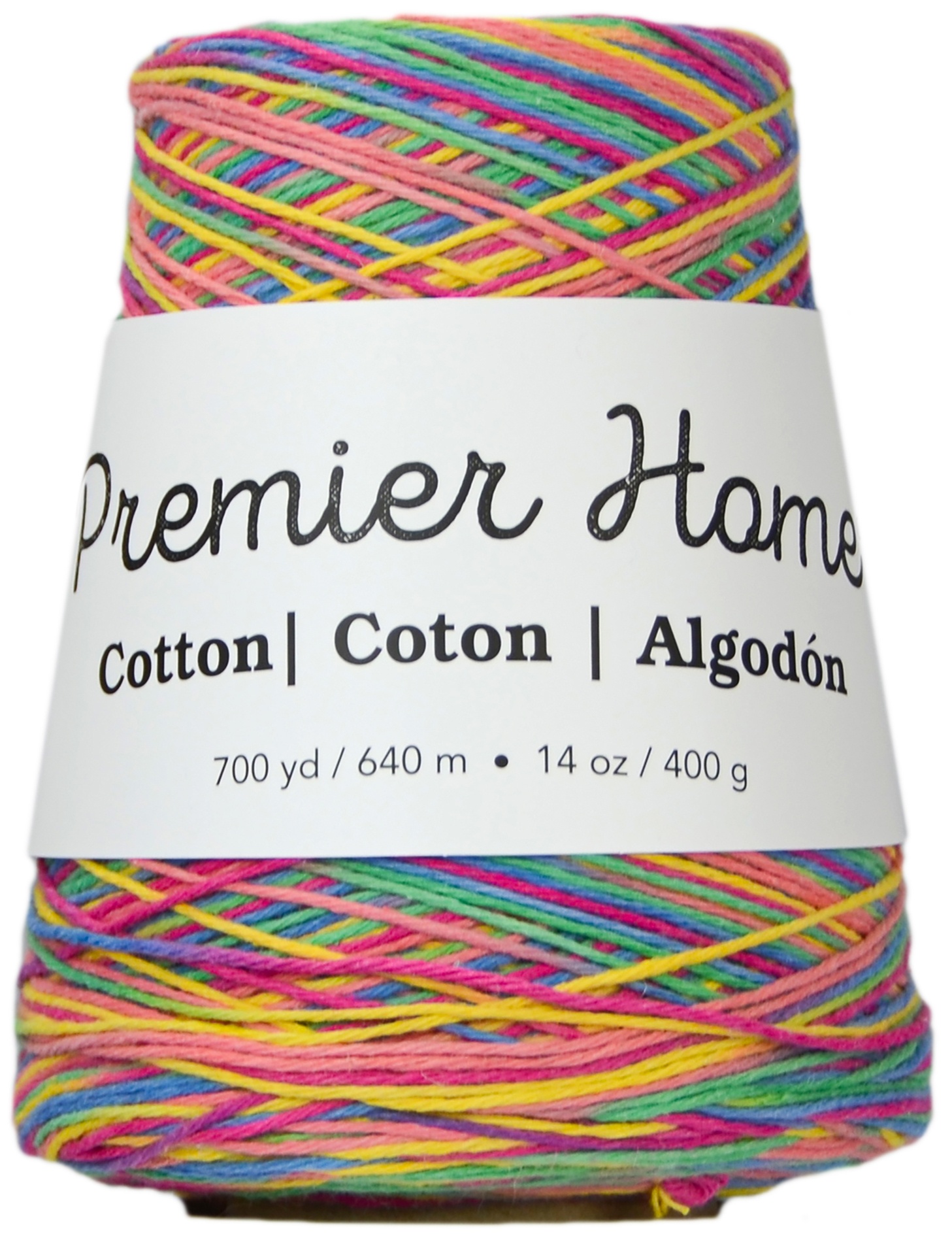 Home Cotton Yarn - Multi Cone Rainbow