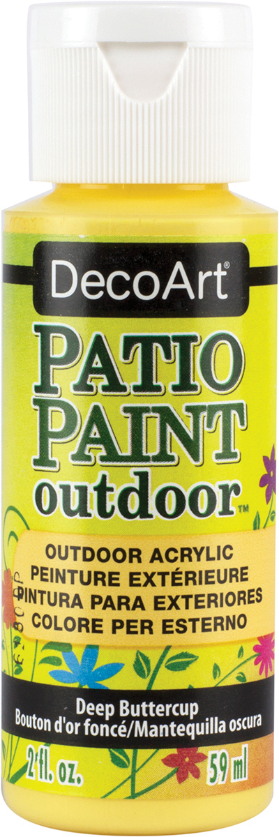 Patio Paint 2oz Deep Buttercup