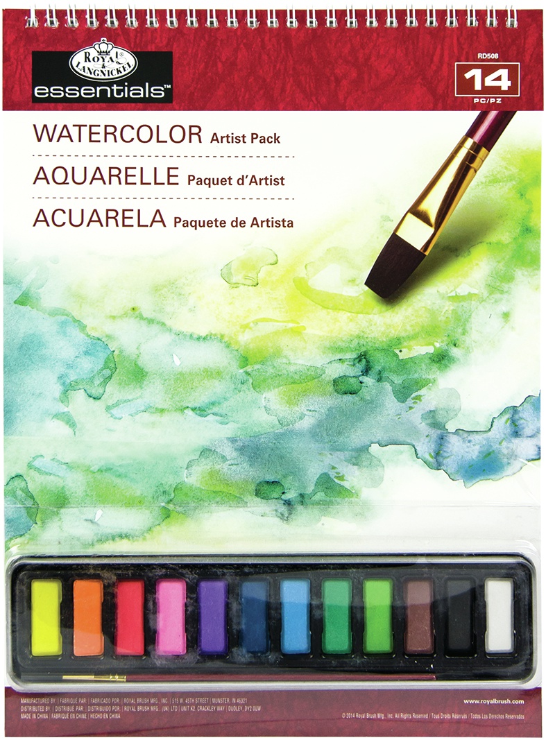 Essentials Artist Pack Watercolor