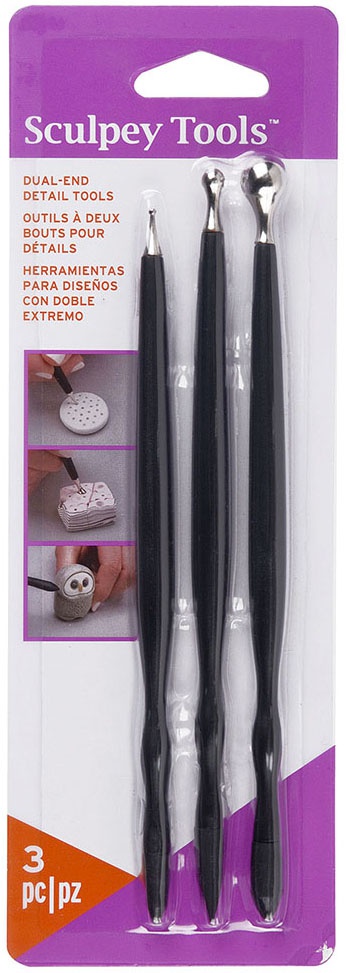 Sculpey Style & Detail Tools 3/Pkg