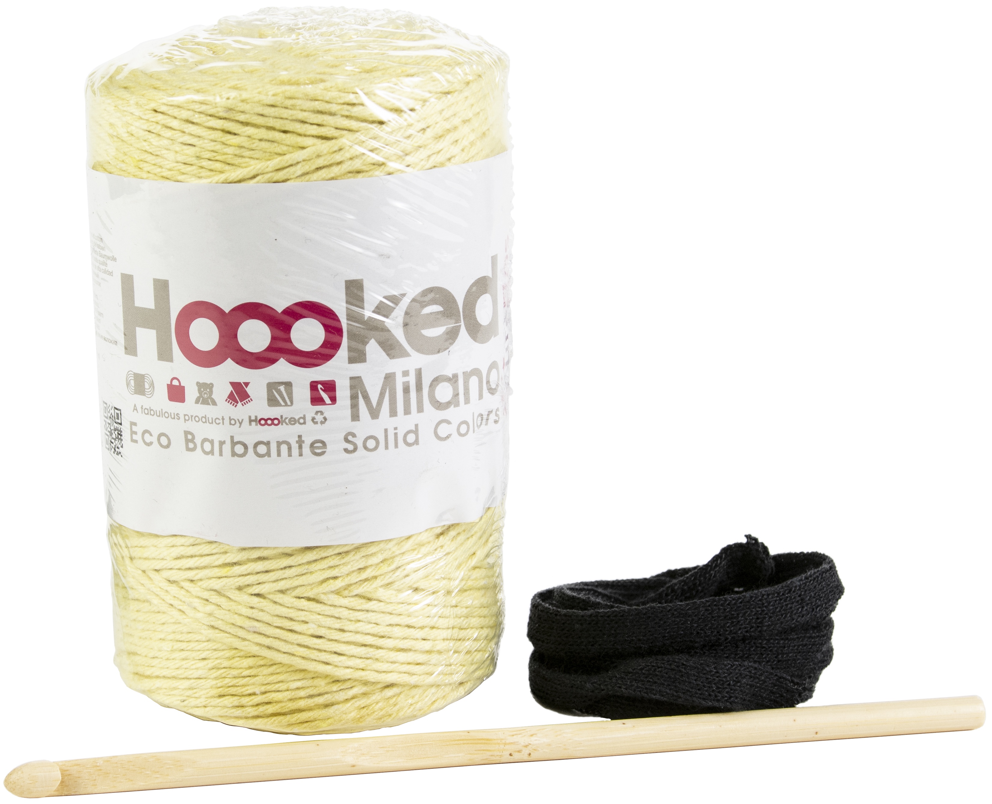 Hoooked Ziggy Giraffe Kit W/Eco Barbante Yarn Popcorn