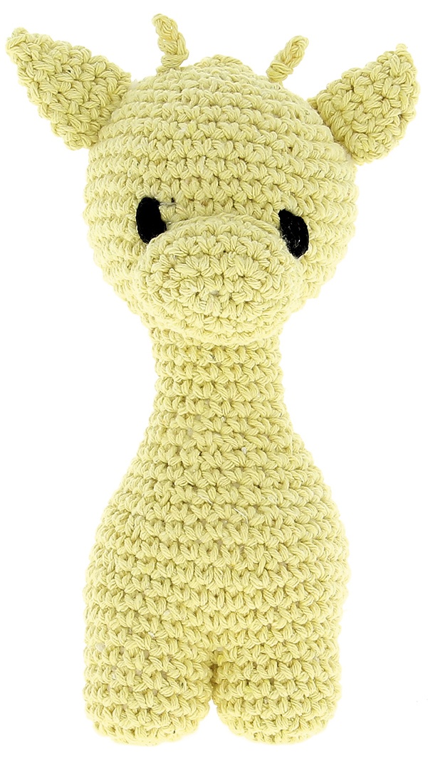 Hoooked Ziggy Giraffe Kit W/Eco Barbante Yarn Popcorn