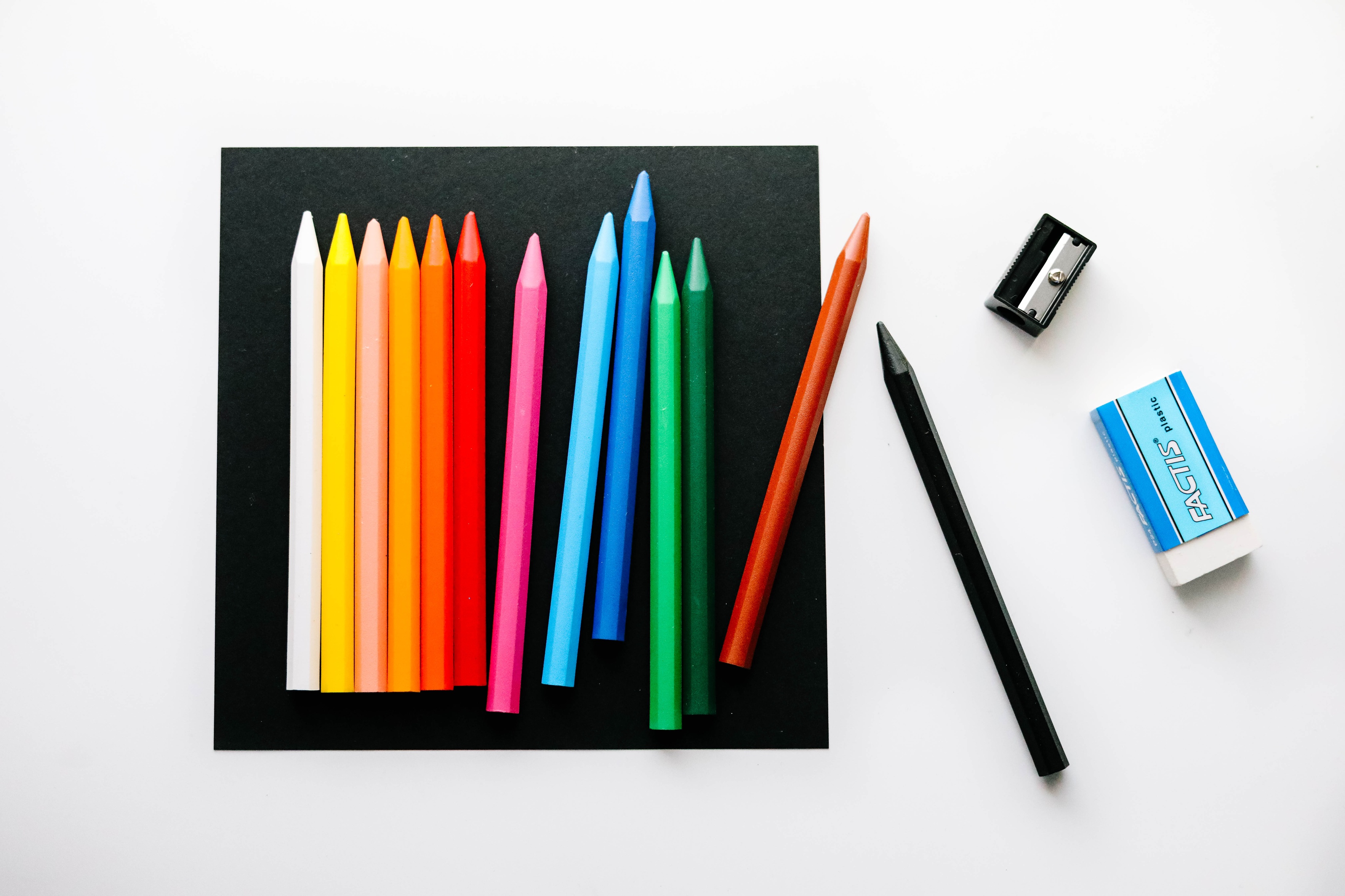 Factis (R) Woodless Coloring Pencil Set 12pc Assorted