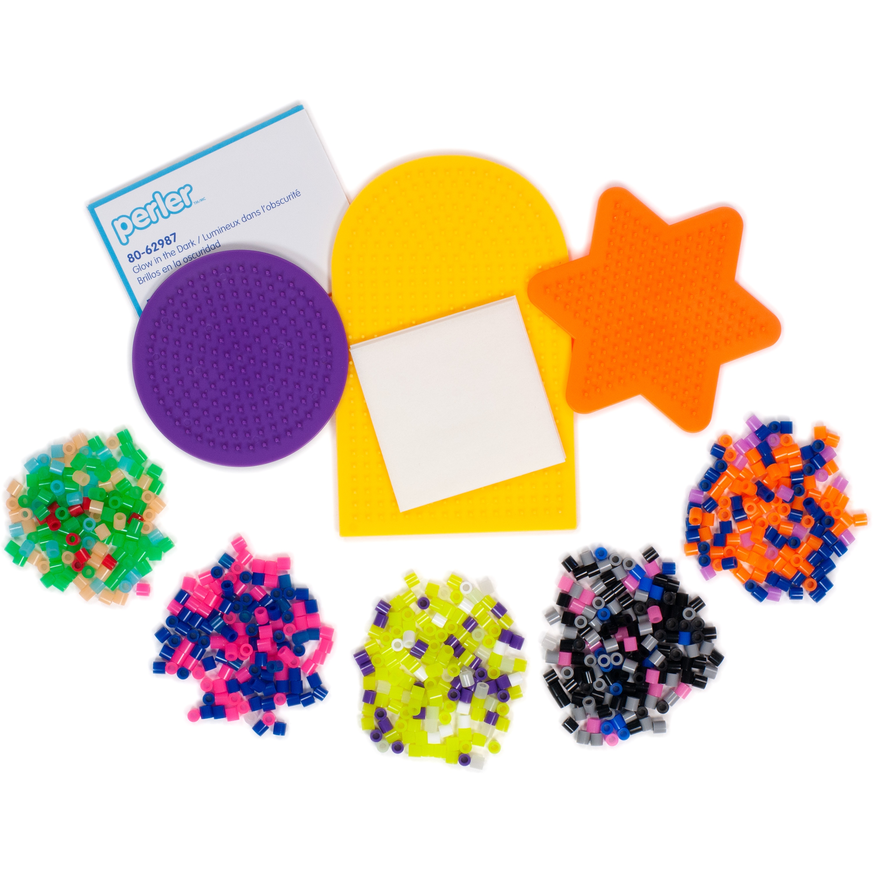 Perler Fused Bead Kit Glow In The Dark