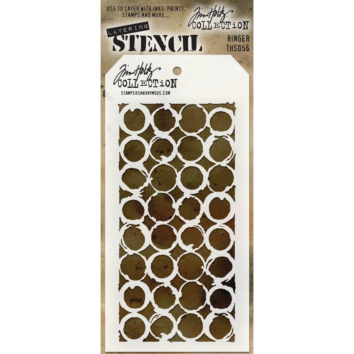 Tim Holtz Layered Stencil 4.125