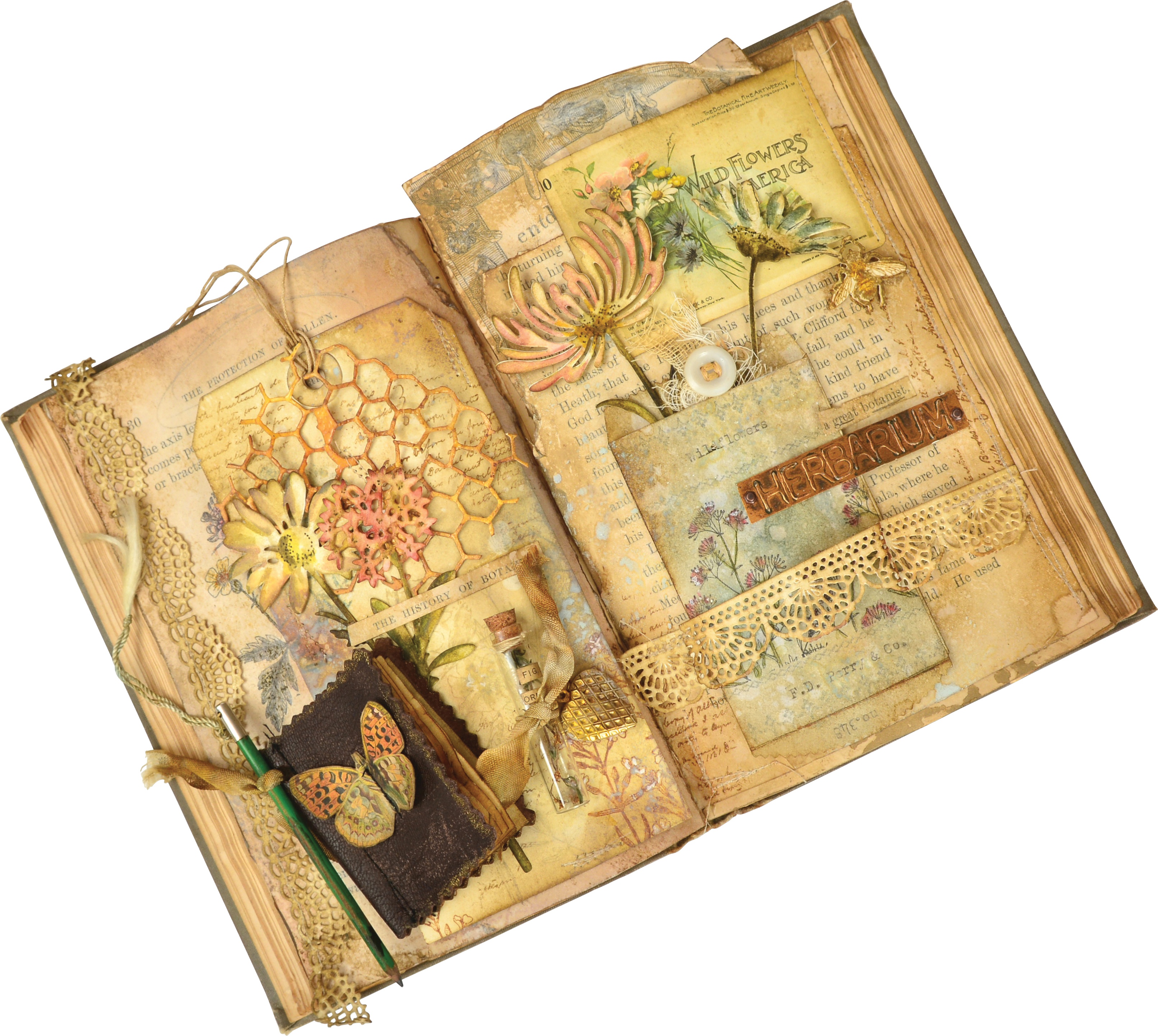 Sizzix Thinlits Dies By Tim Holtz 4/Pkg Crochet