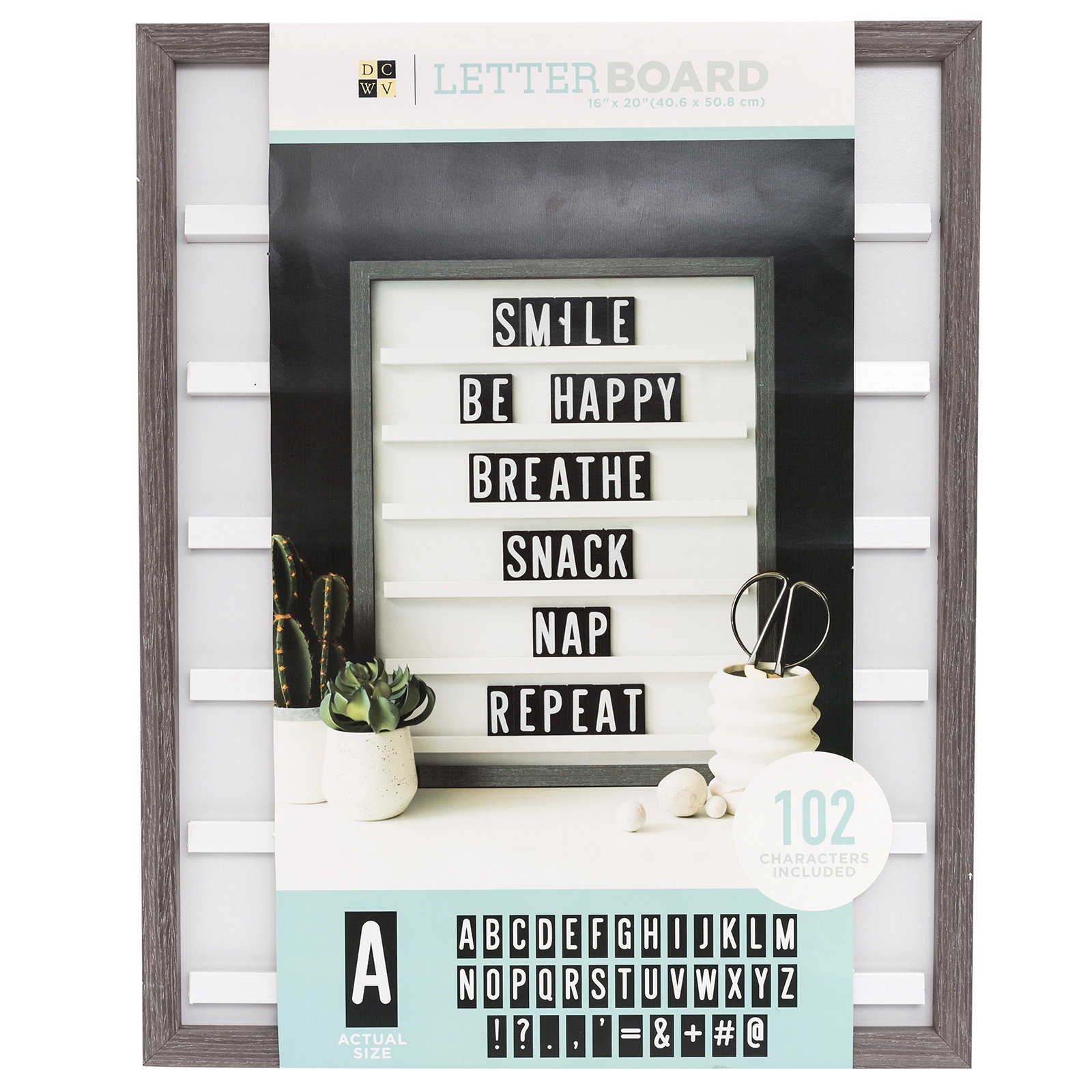 DCWV Sliding Letterboard 16