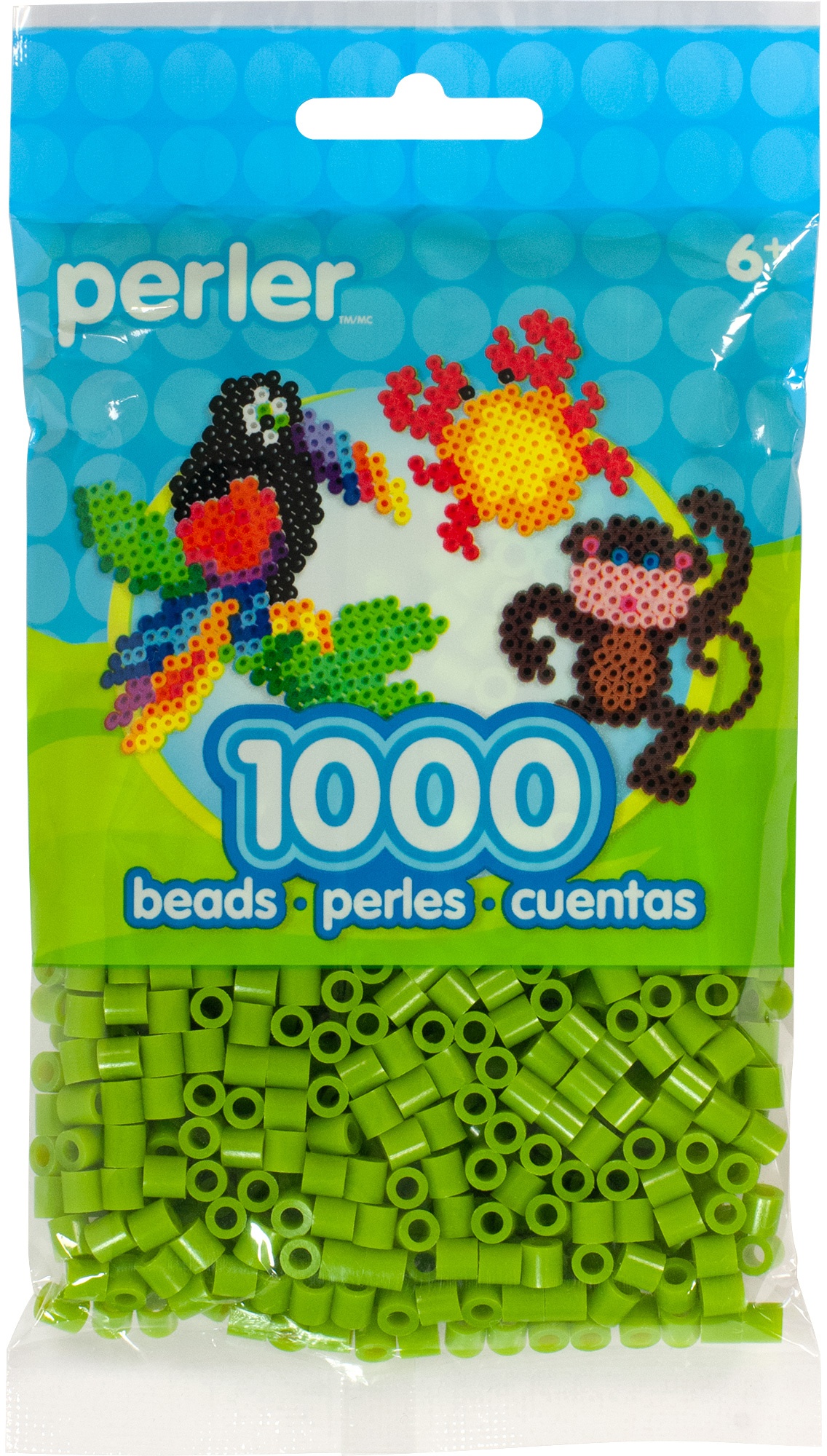 Perler Beads 1,000/Pkg Fern