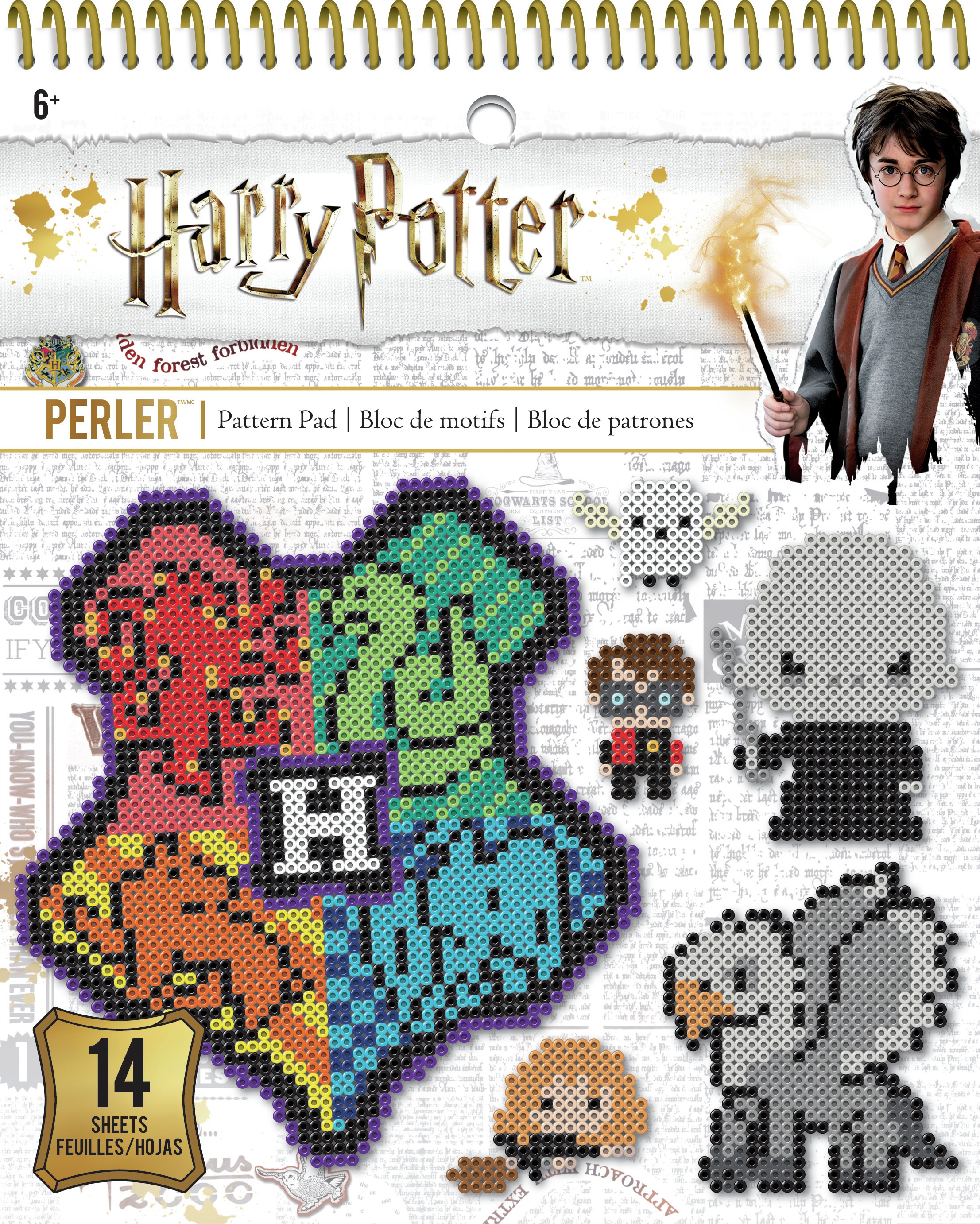 Perler Harry Potter Fused Bead Pattern Pad