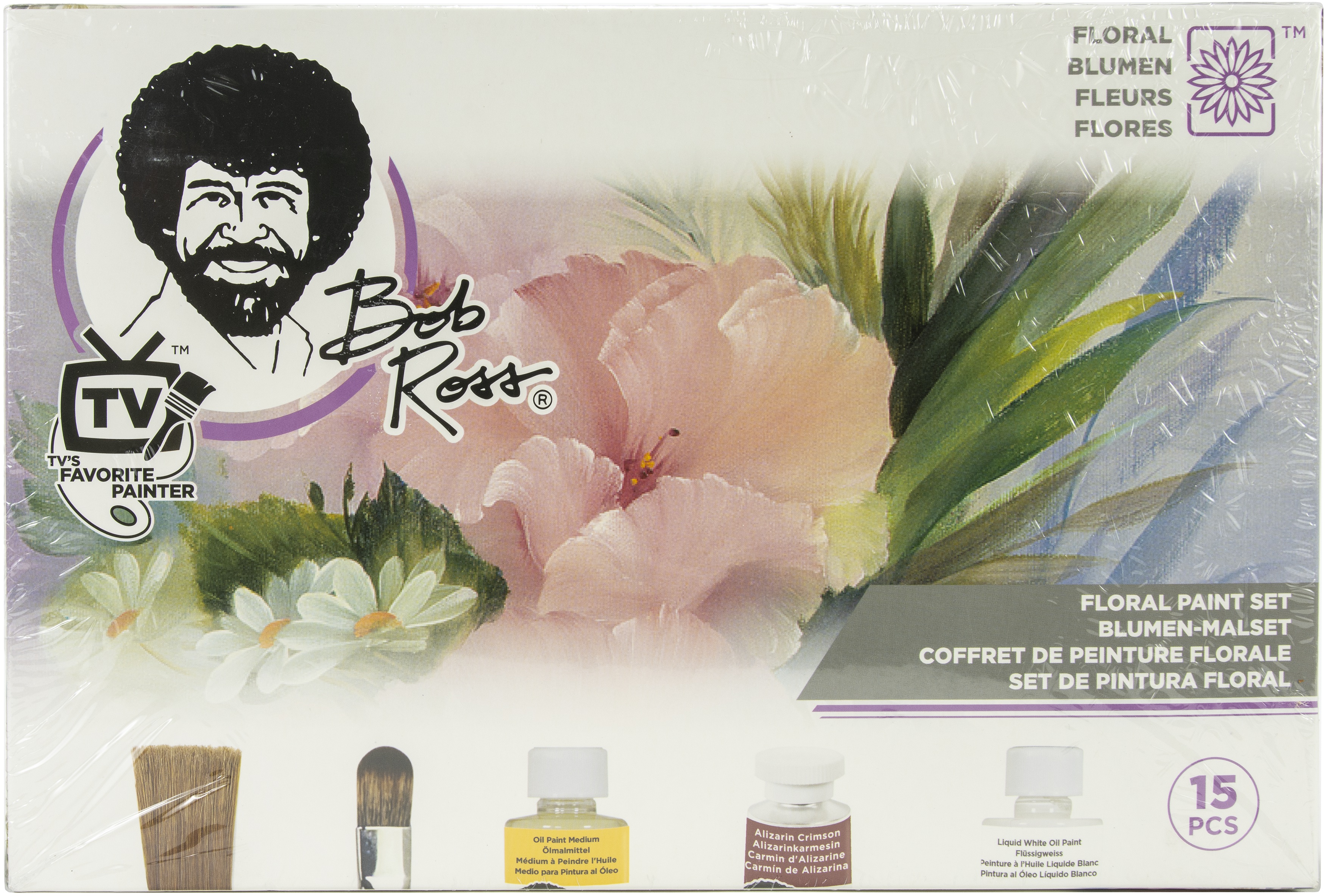Bob Ross Flower Paint Set